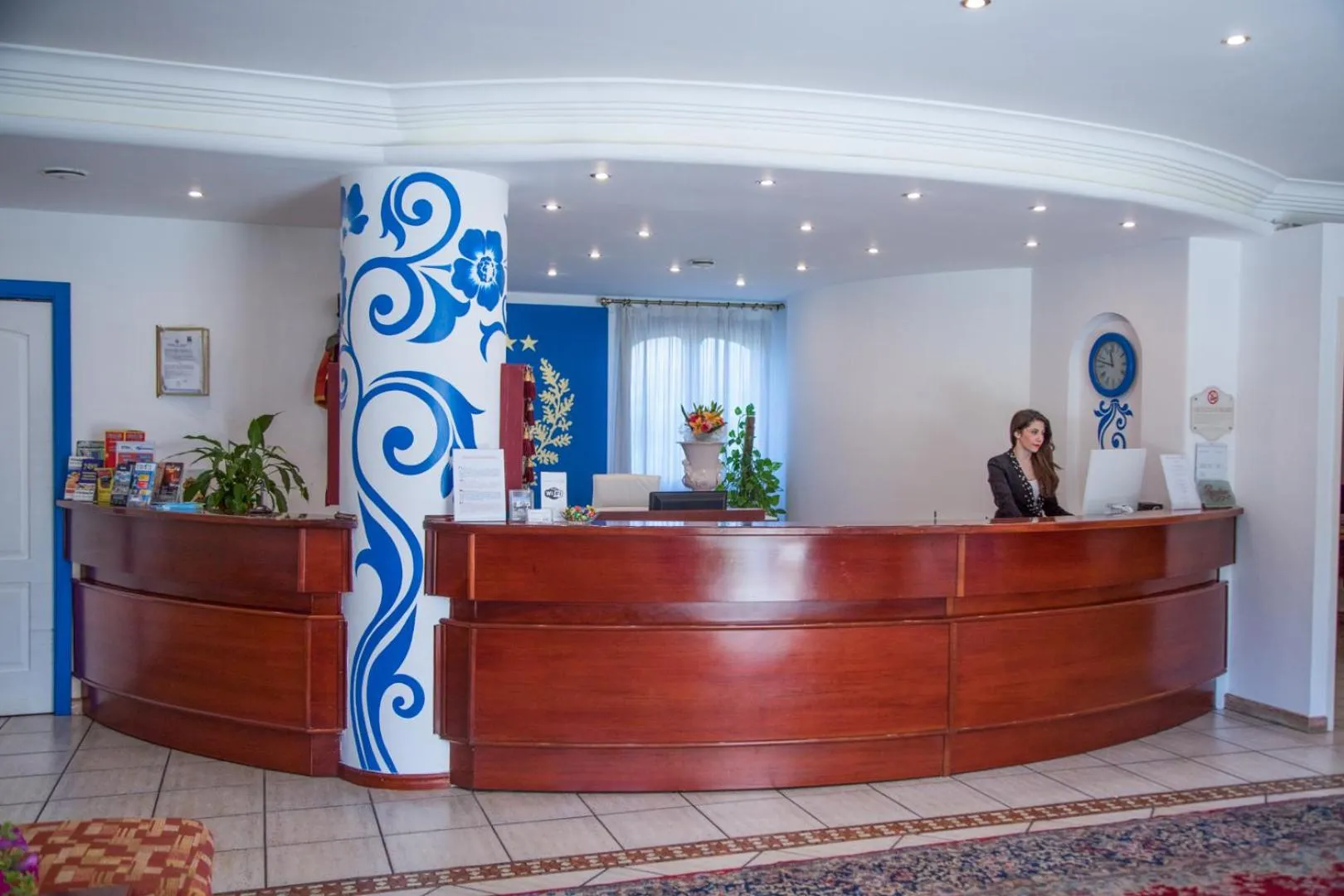 Lobby or reception in Assinos Palace Hotel