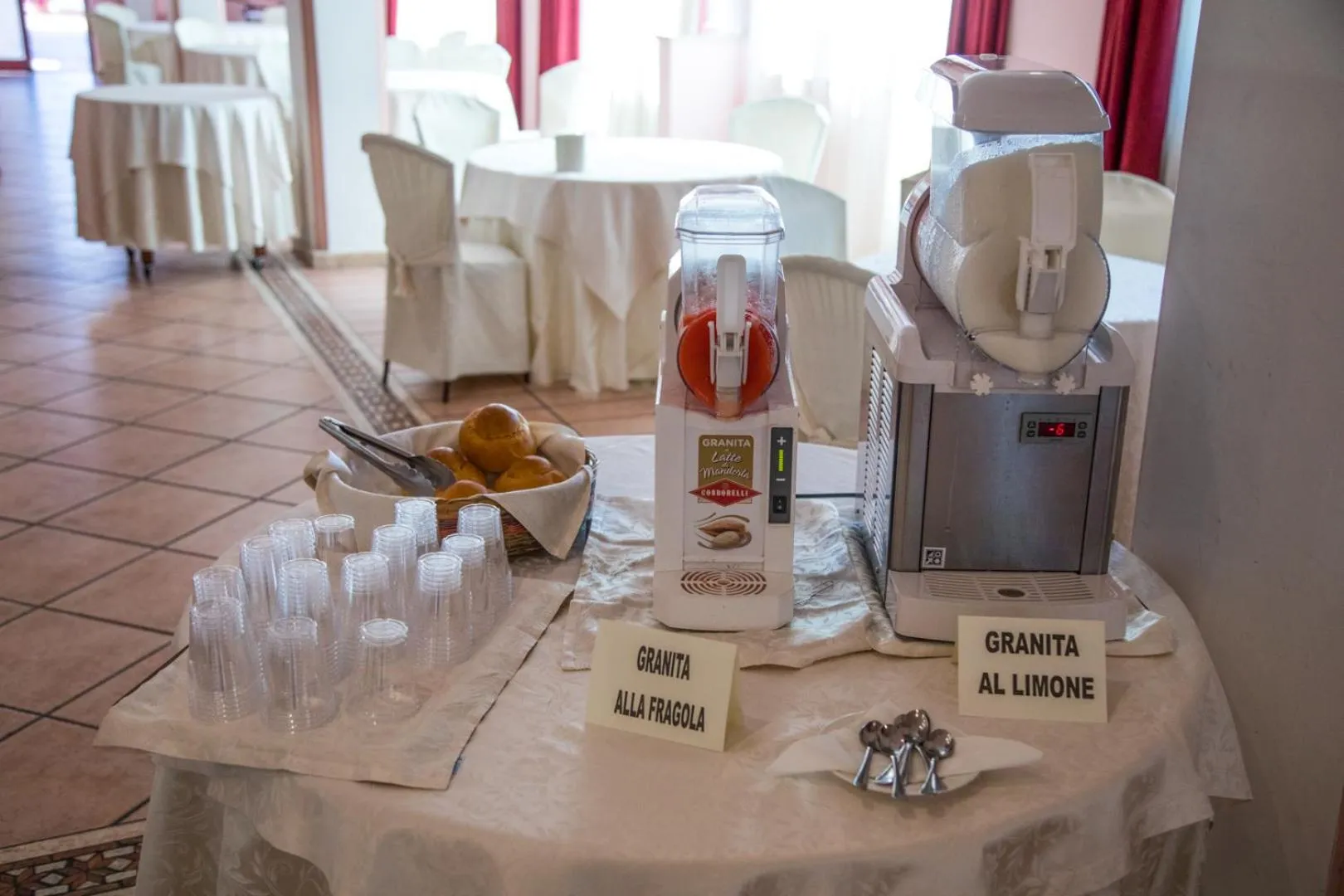 Food in Assinos Palace Hotel