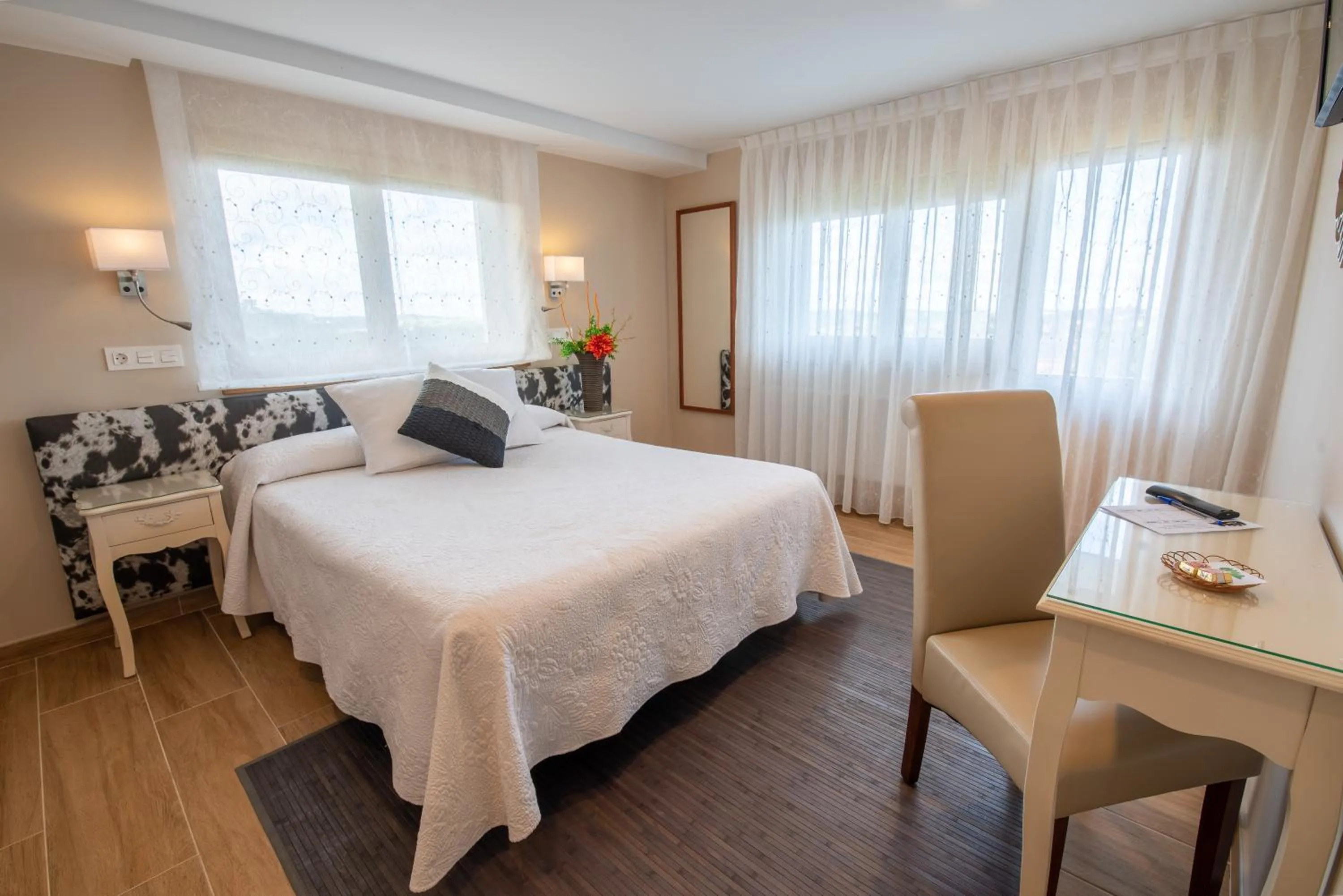 Bed in Hotel el Pinar