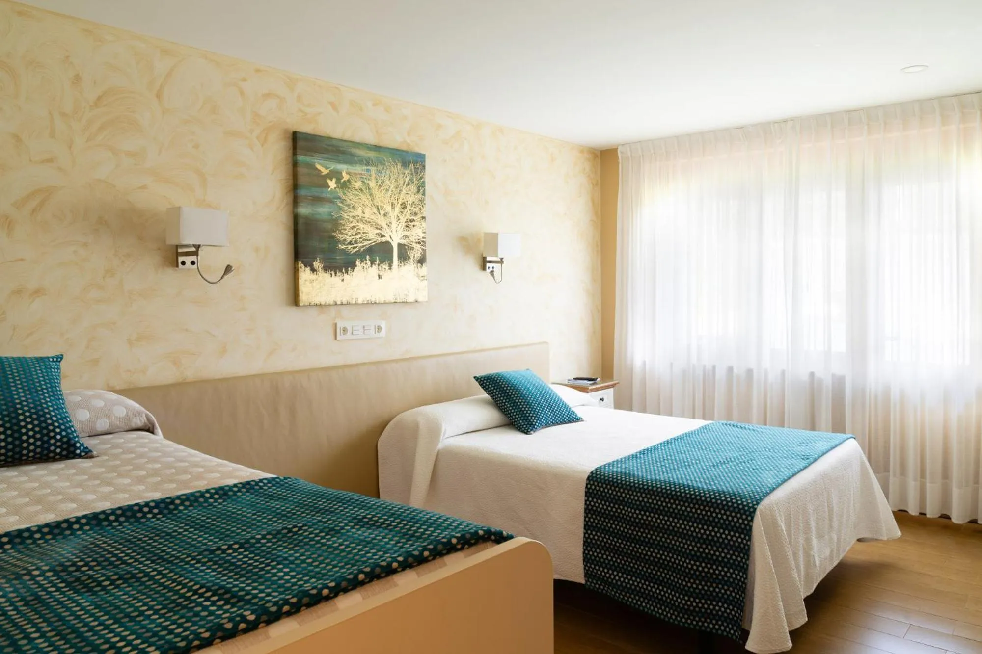 Bed in Hotel el Pinar