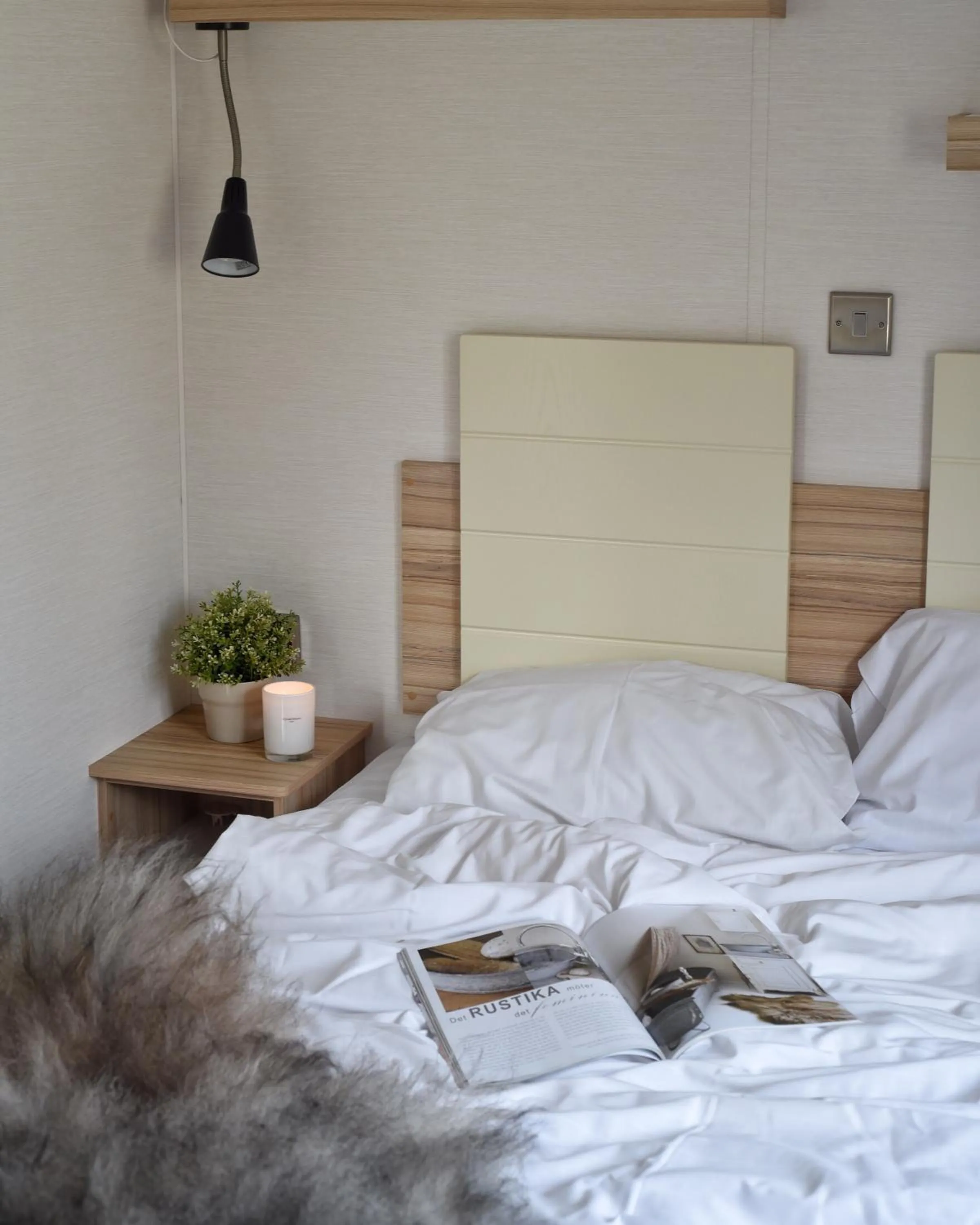 Bed in Valfjället Ski center