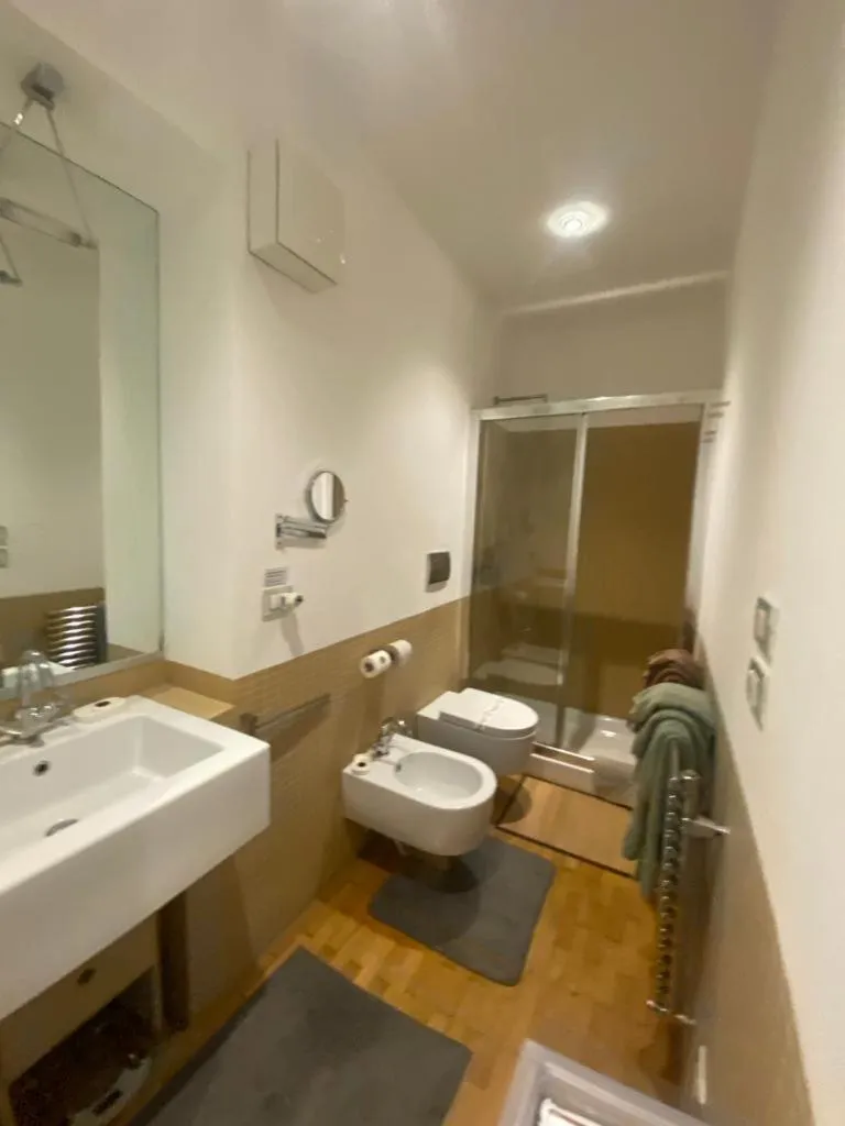 Bathroom in Matteotti Apartment