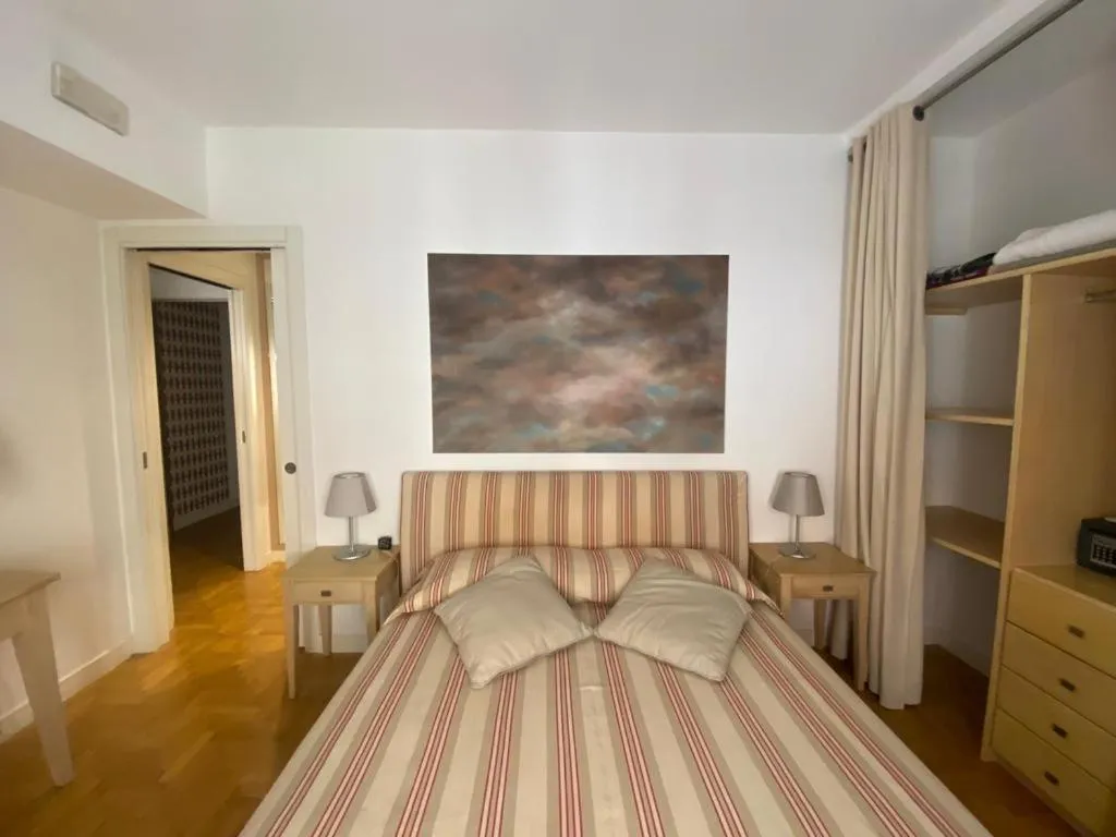 Bedroom, Bed in Matteotti Apartment