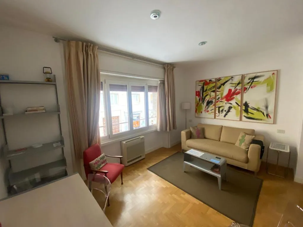 Living room, Bed in Matteotti Apartment