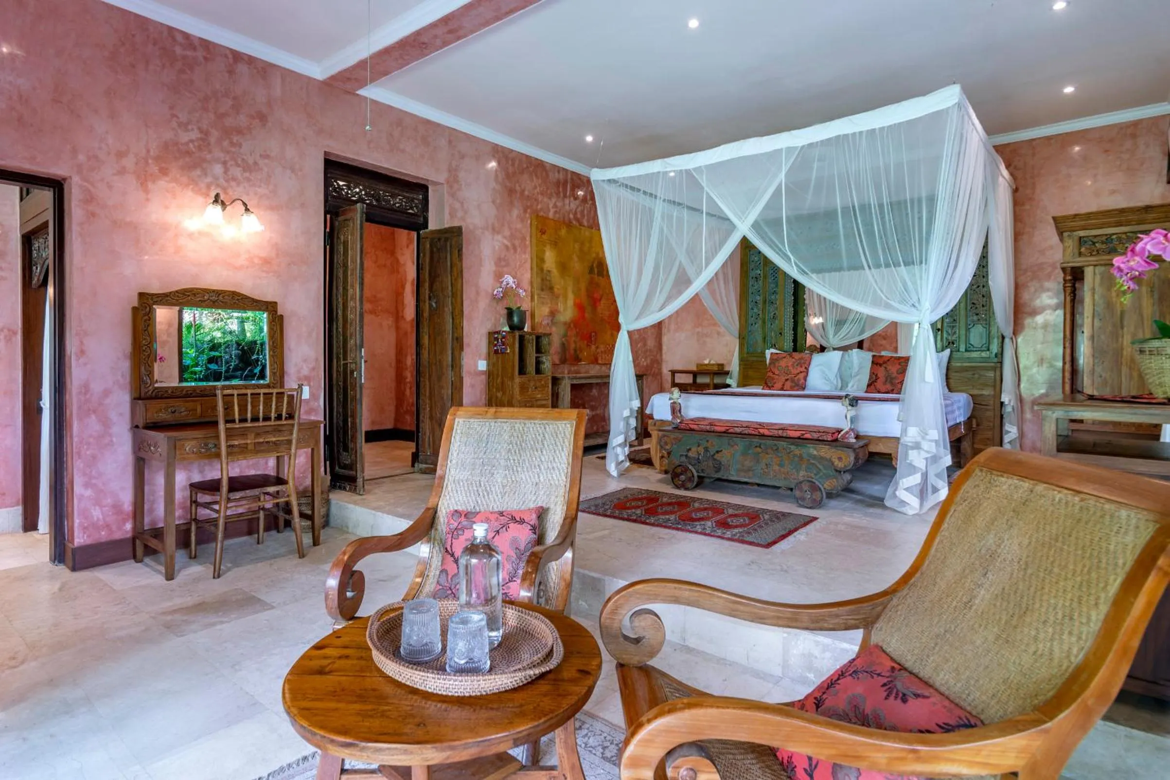 Living room in Lumina Wellness Retreat