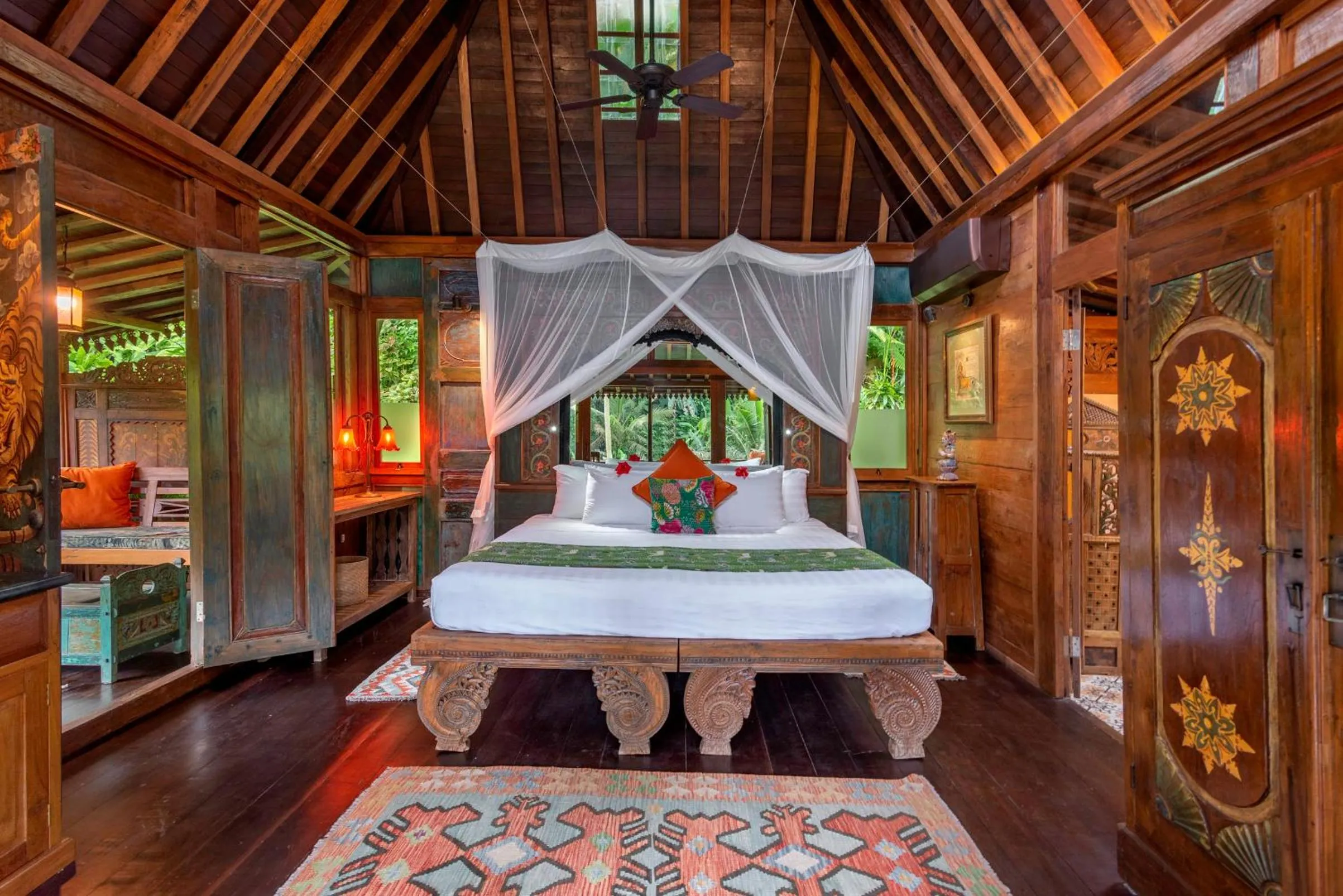 Bed in Lumina Wellness Retreat