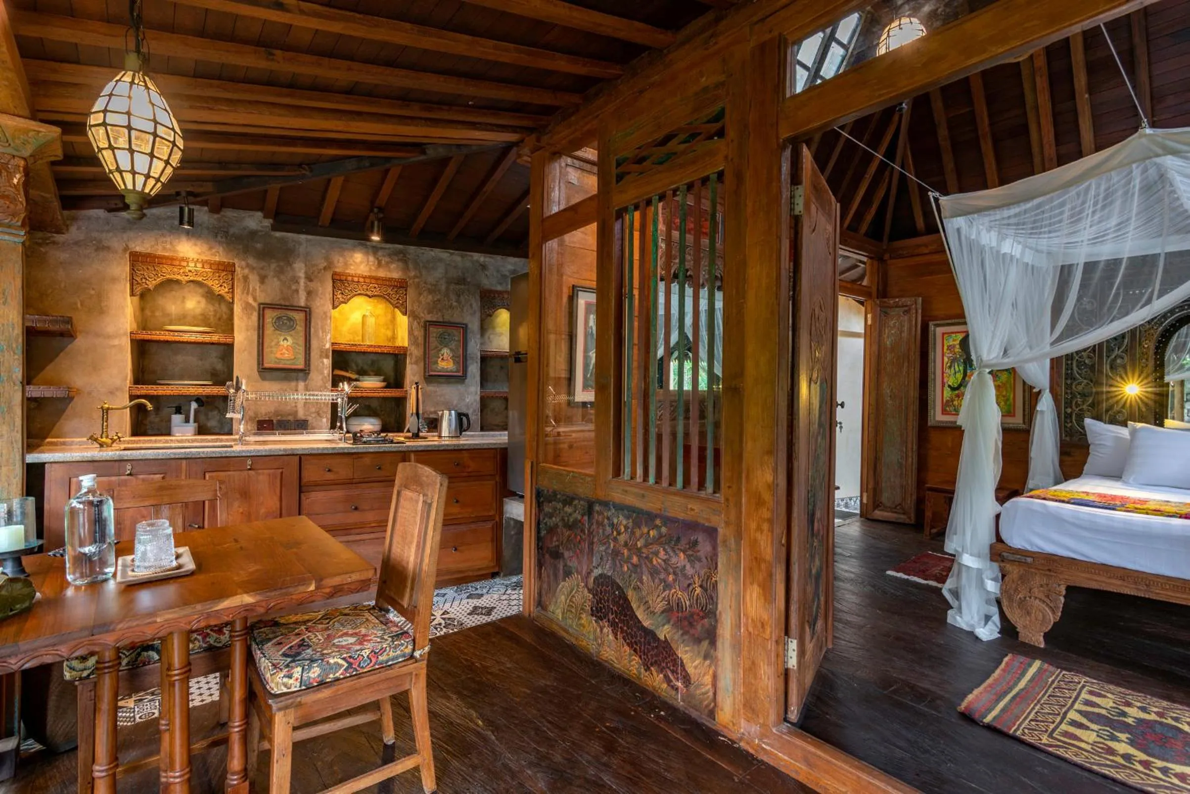 Kitchen or kitchenette in Lumina Wellness Retreat
