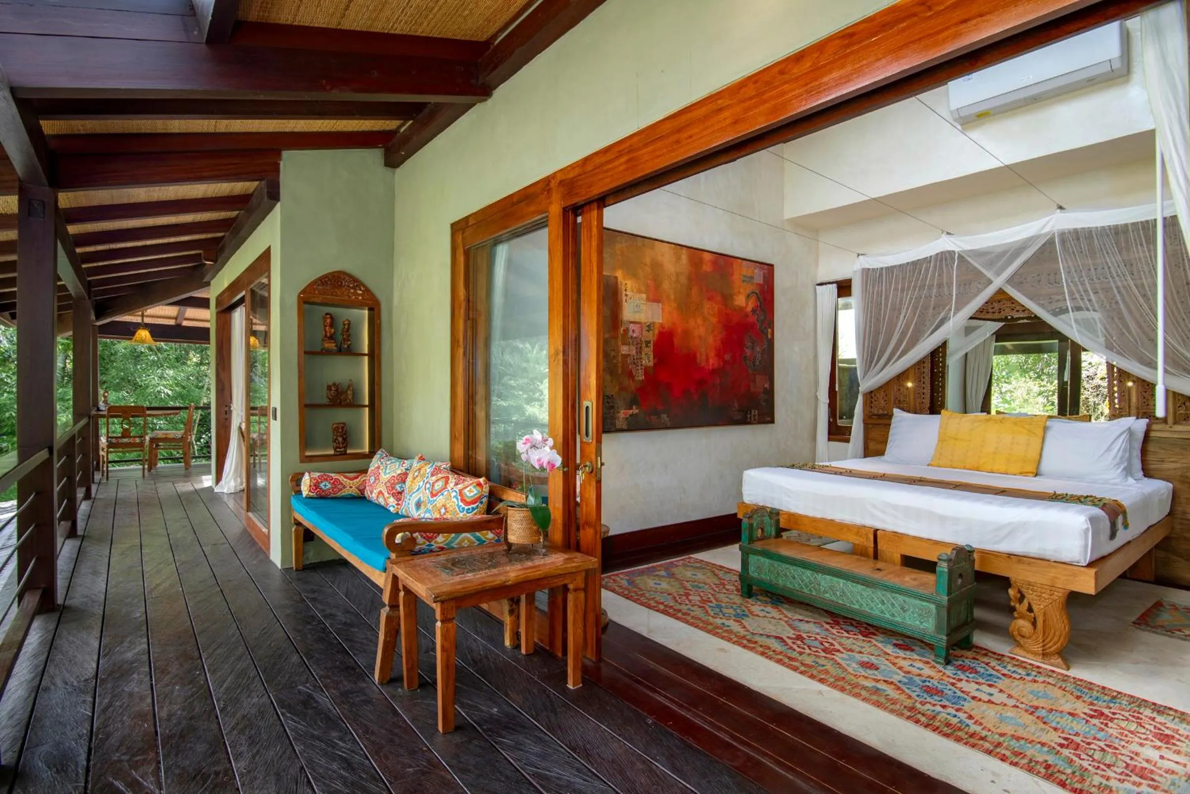 Bedroom, Bed in Lumina Wellness Retreat