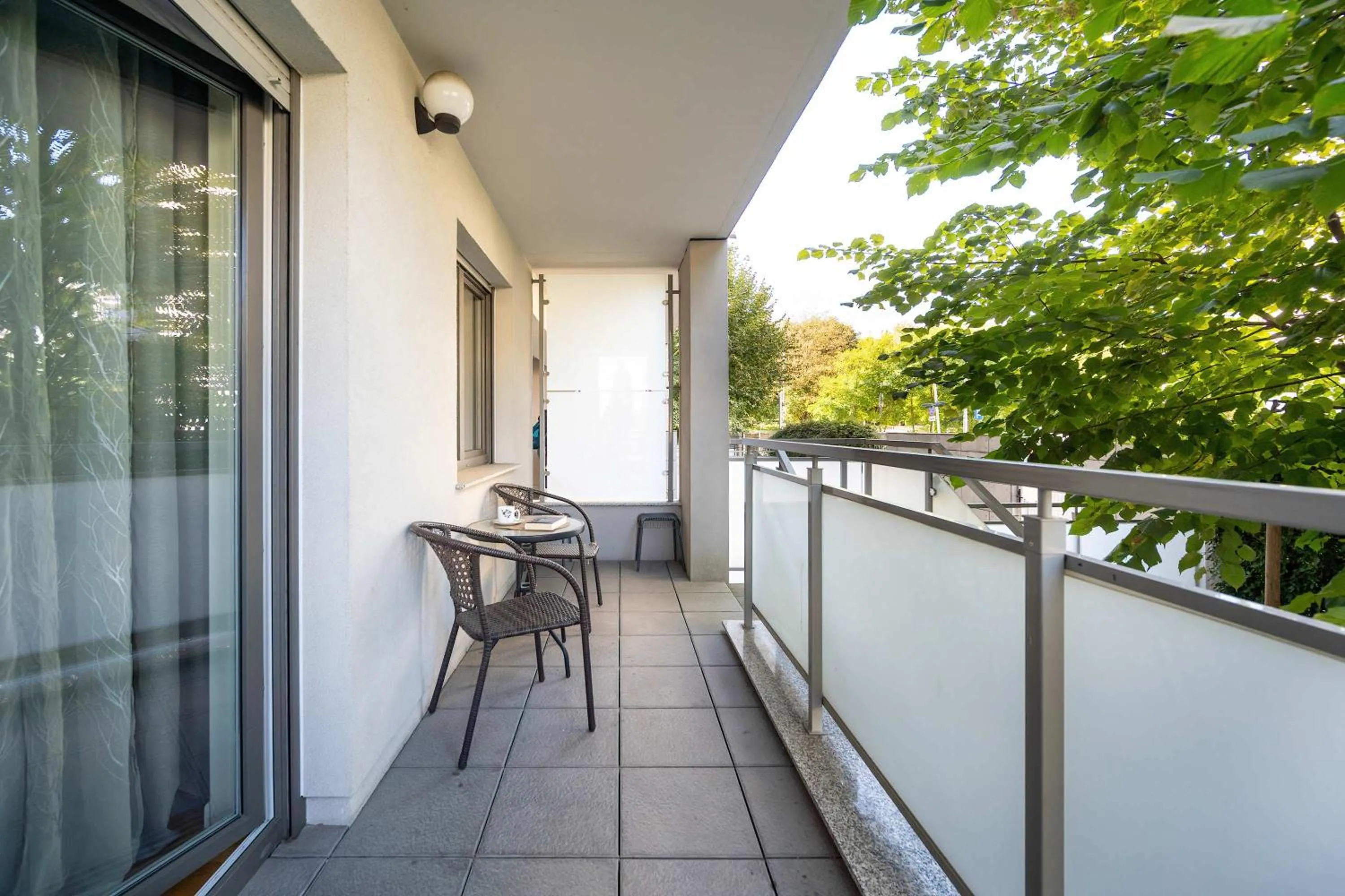 Balcony/Terrace in Jesionowa 37 Elegancki Apartament i Parking by Noclegi Renters