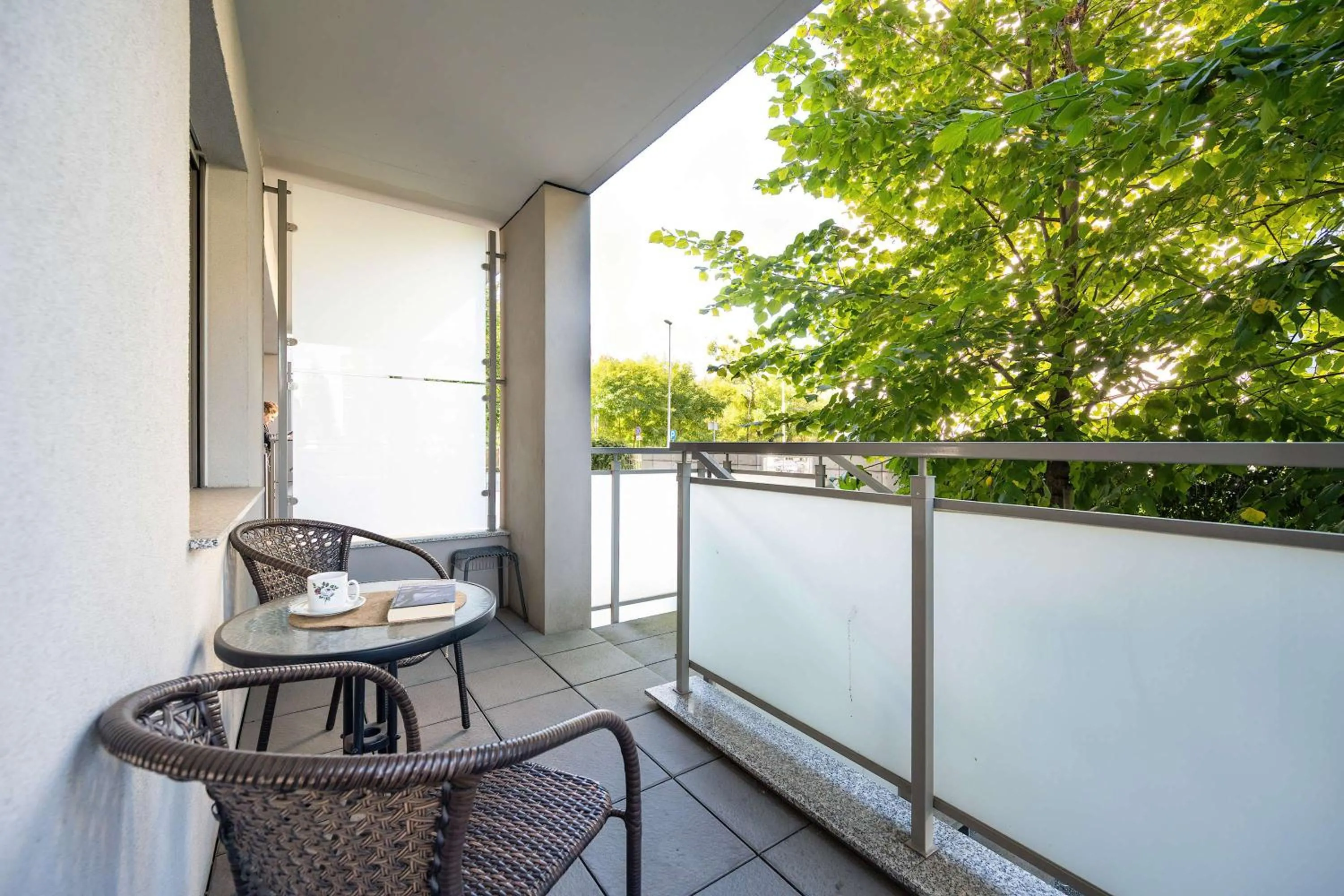 Balcony/Terrace in Jesionowa 37 Elegancki Apartament i Parking by Noclegi Renters