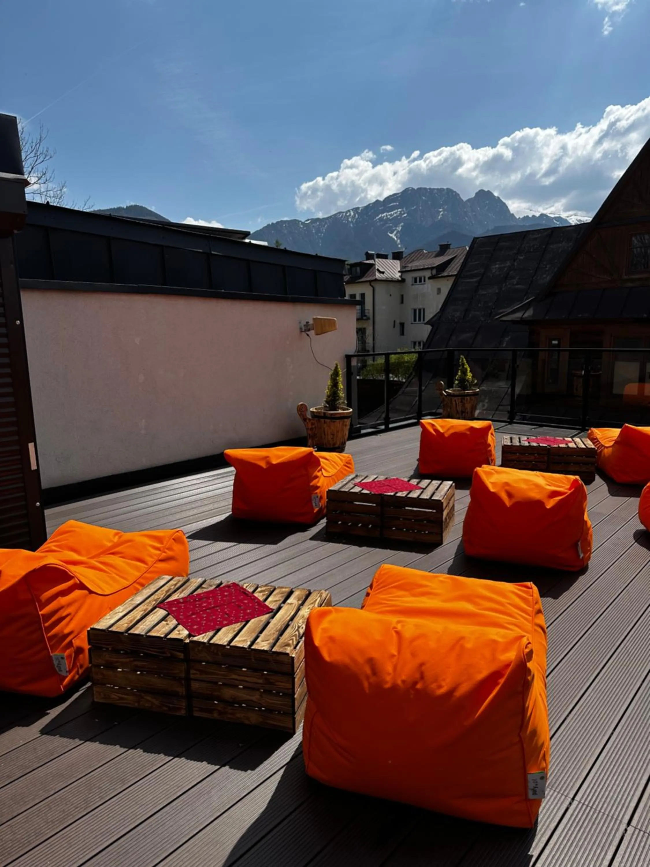 Balcony/Terrace in Pokoje Zamoyskiego - WATRA