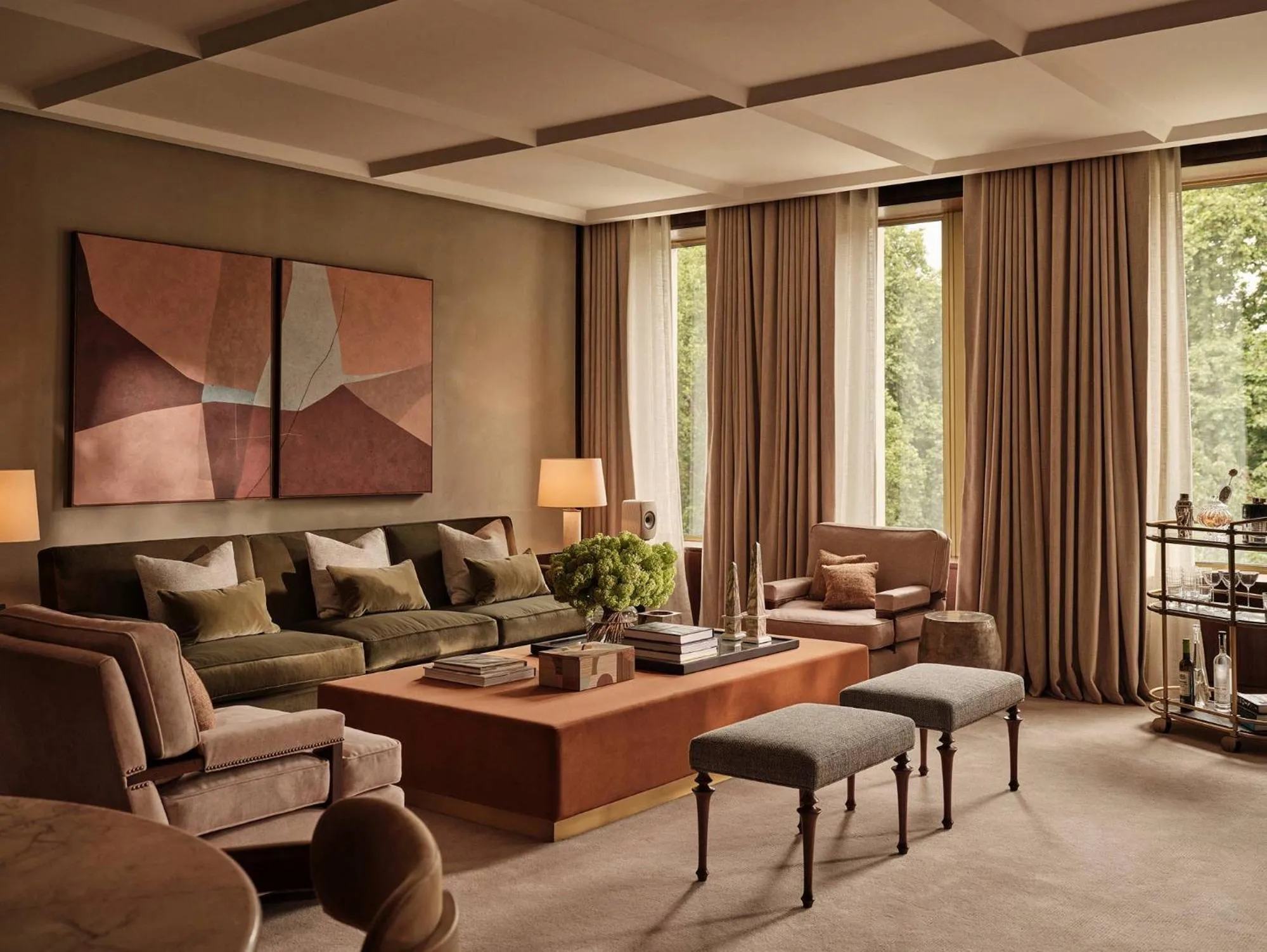 Living room in The Chancery Rosewood