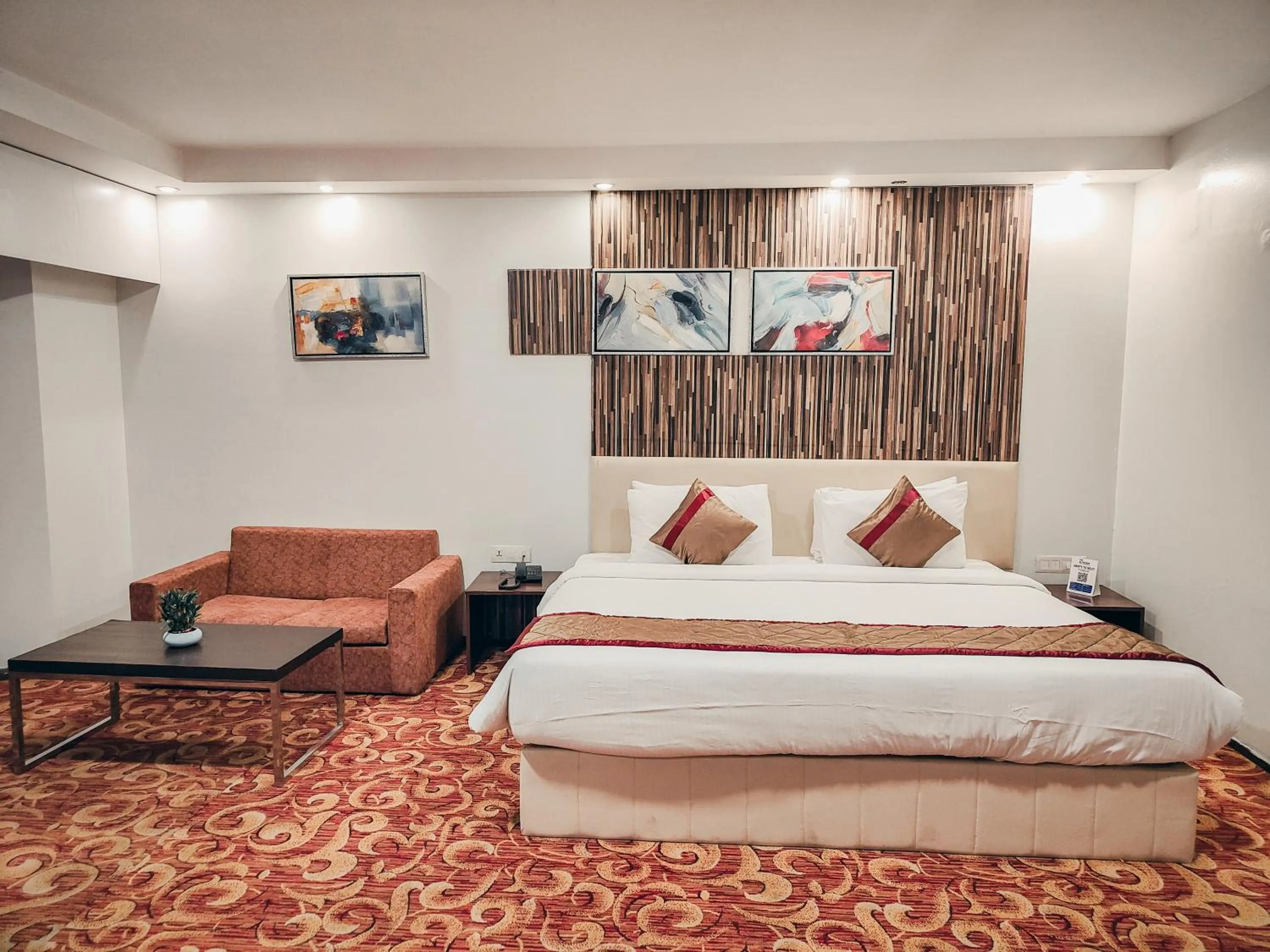 Bedroom, Bed in The Altruist Hotel Kharadi