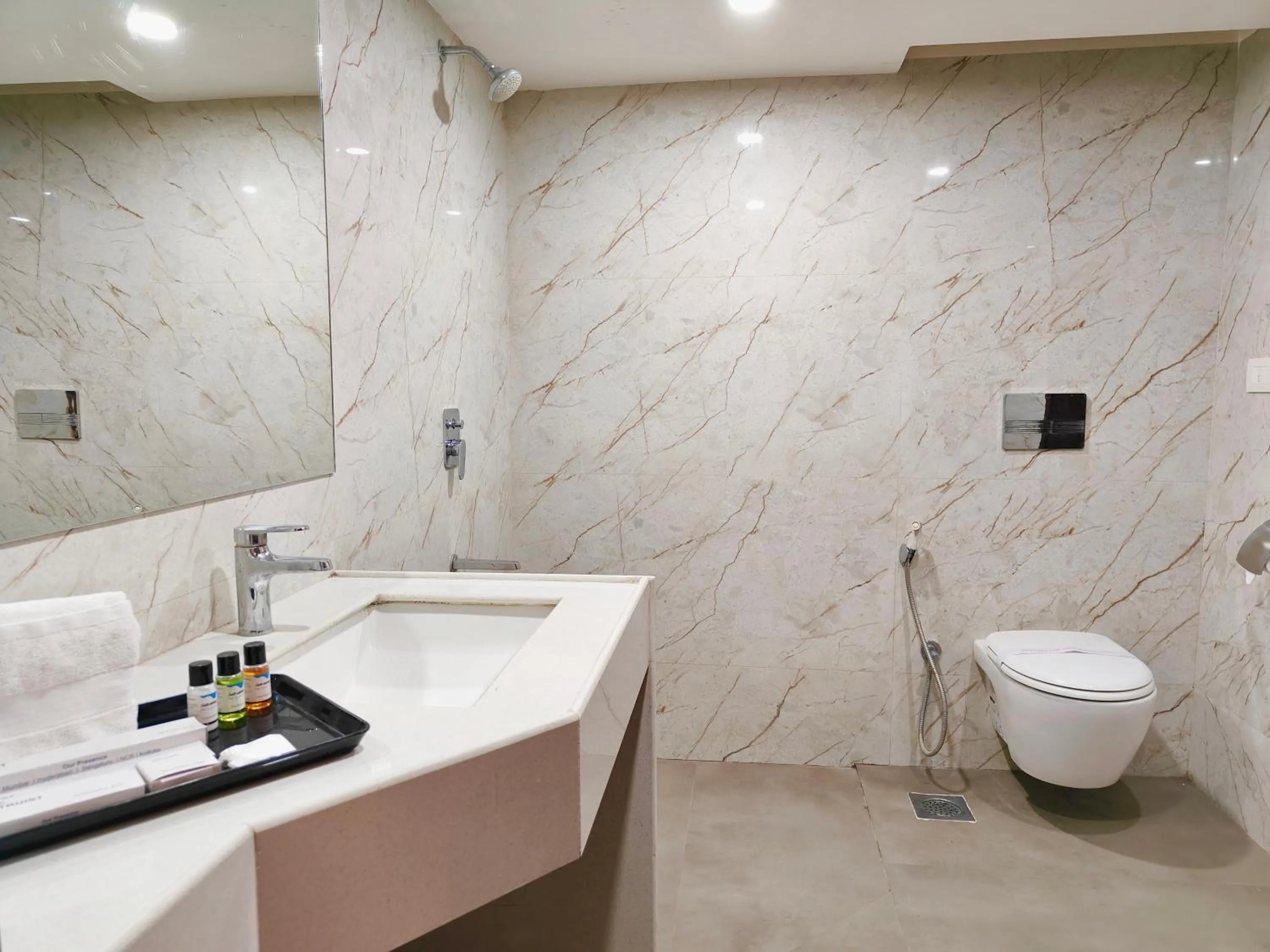 Bathroom in The Altruist Hotel Kharadi