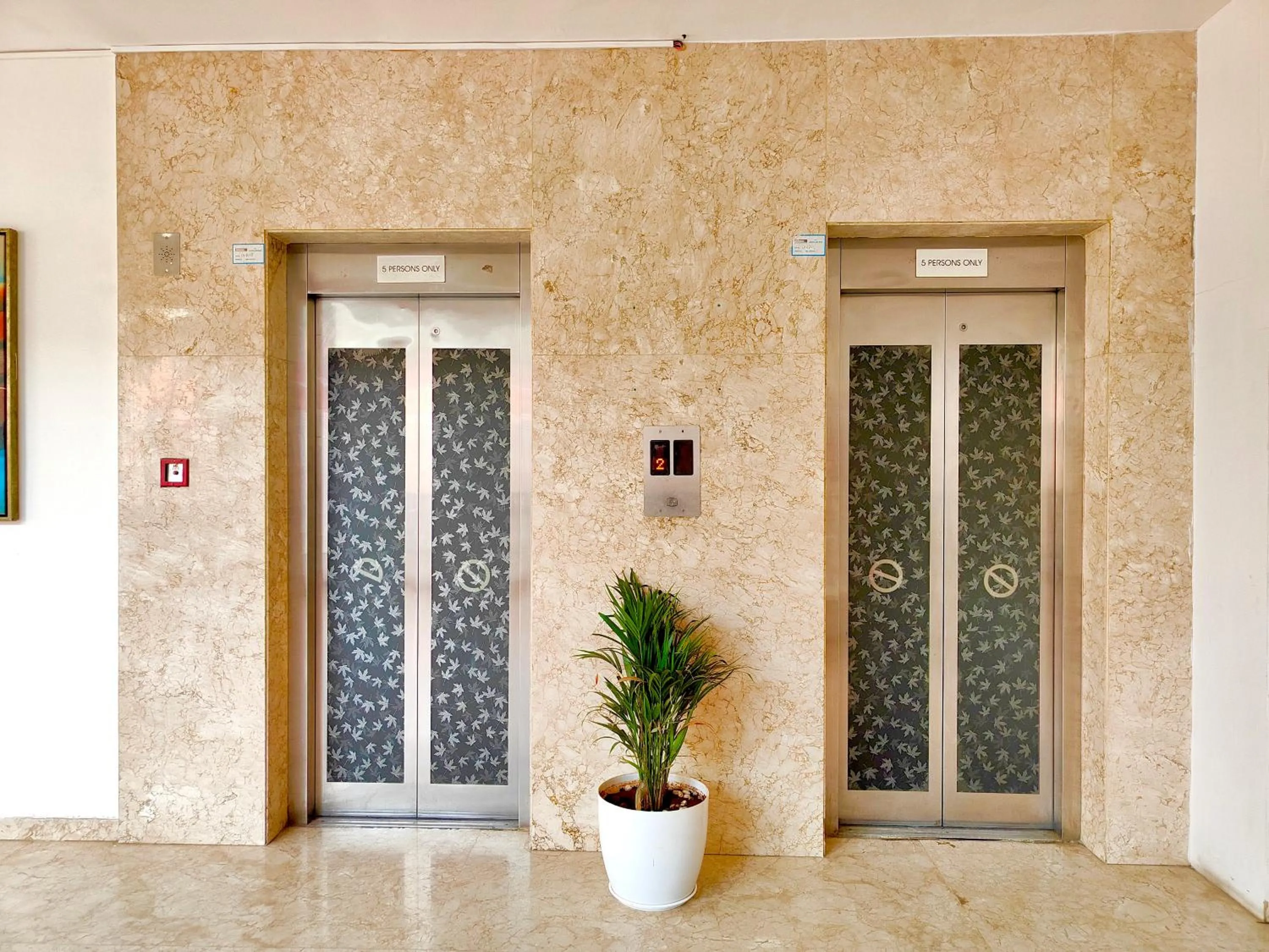 elevator in The Altruist Hotel Kharadi
