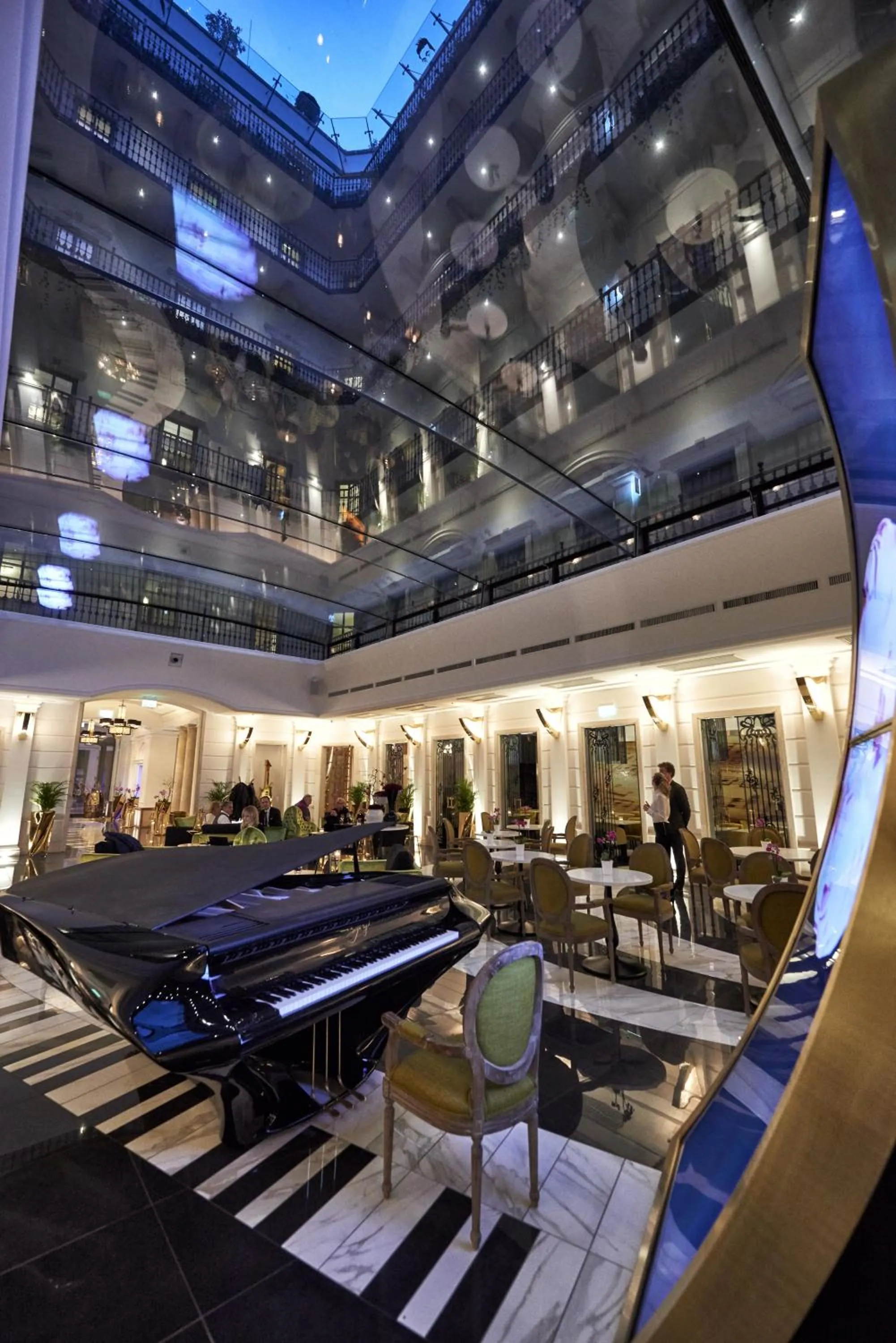 Lobby or reception in Aria Hotel Budapest by Library Hotel Collection