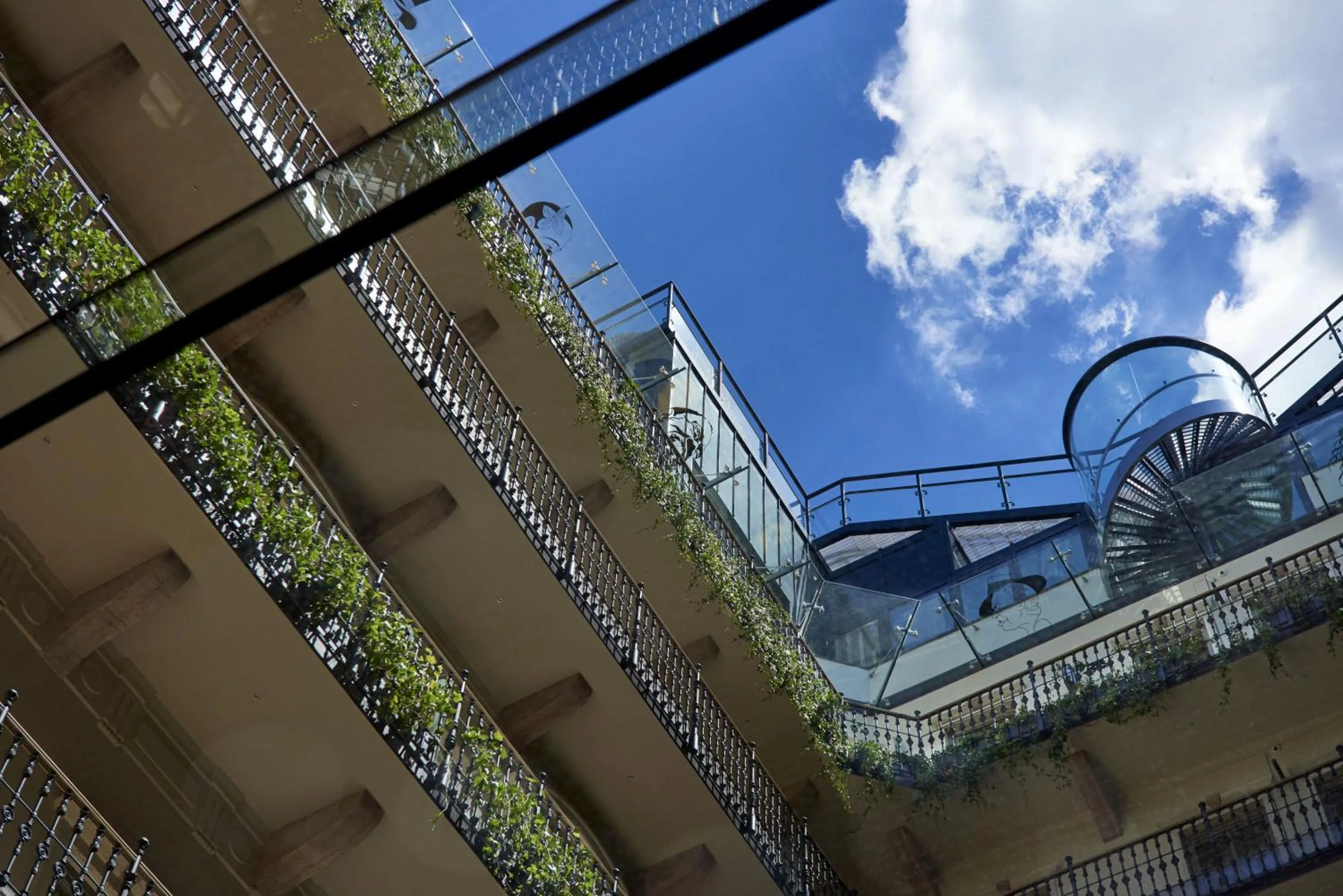 Balcony/Terrace in Aria Hotel Budapest by Library Hotel Collection