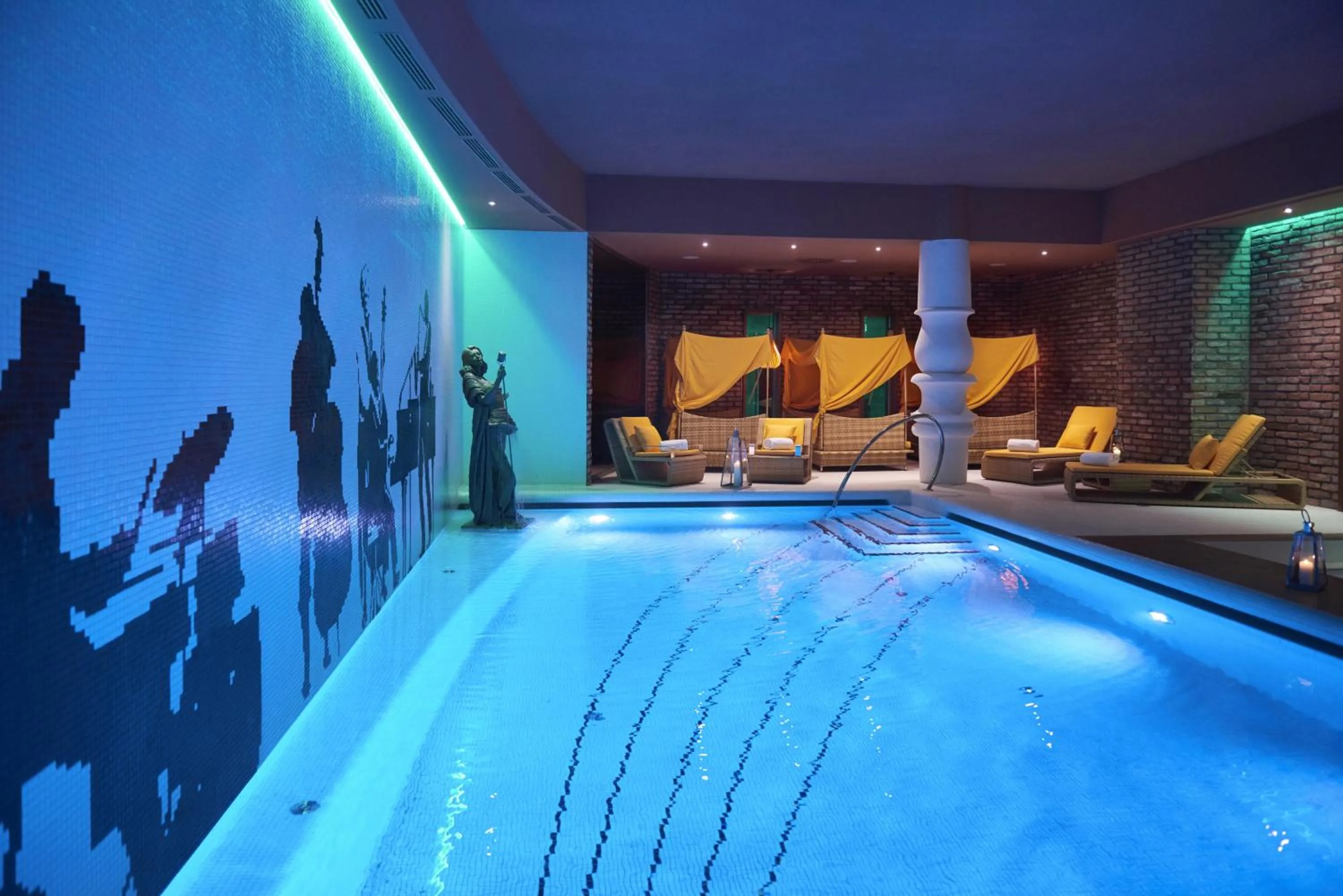 Swimming pool in Aria Hotel Budapest by Library Hotel Collection