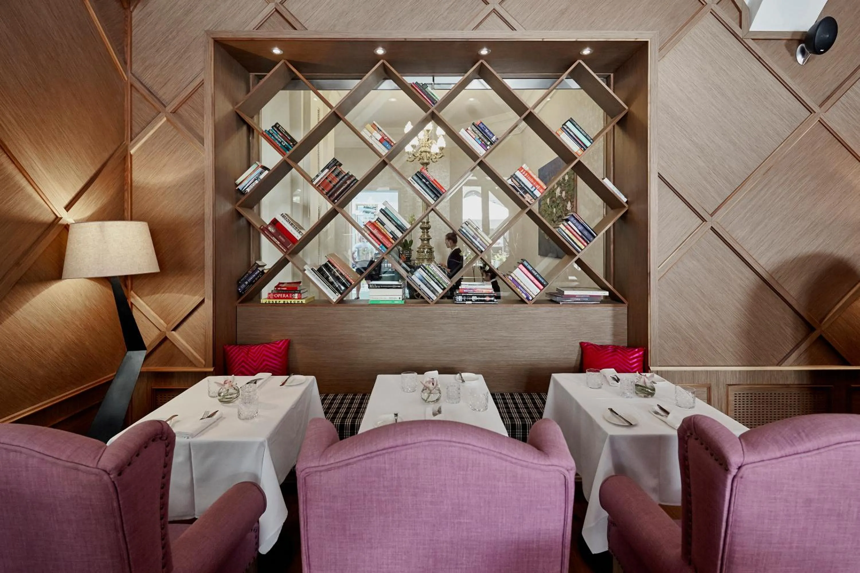 Restaurant/places to eat, Bed in Aria Hotel Budapest by Library Hotel Collection
