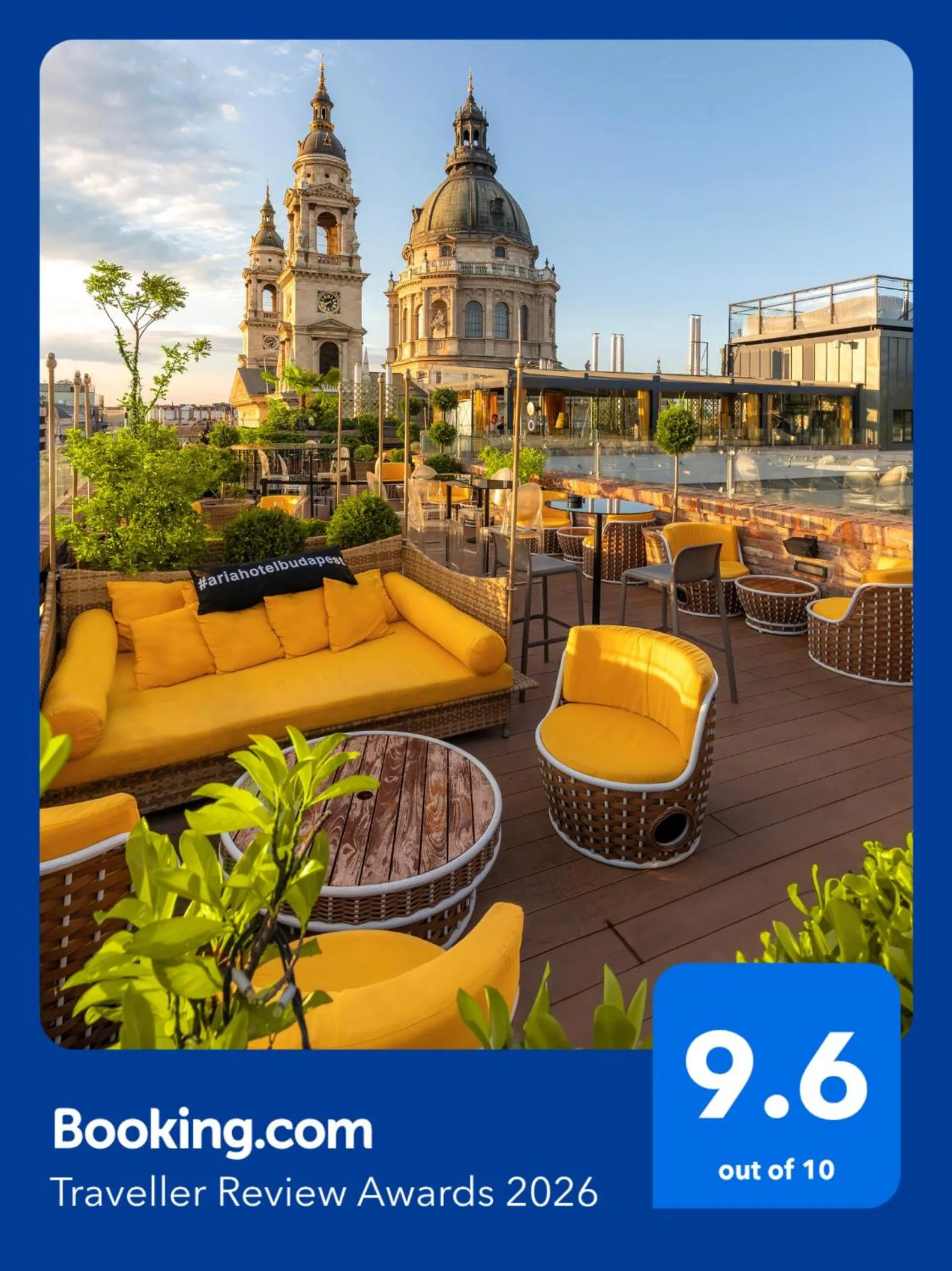 Garden in Aria Hotel Budapest by Library Hotel Collection