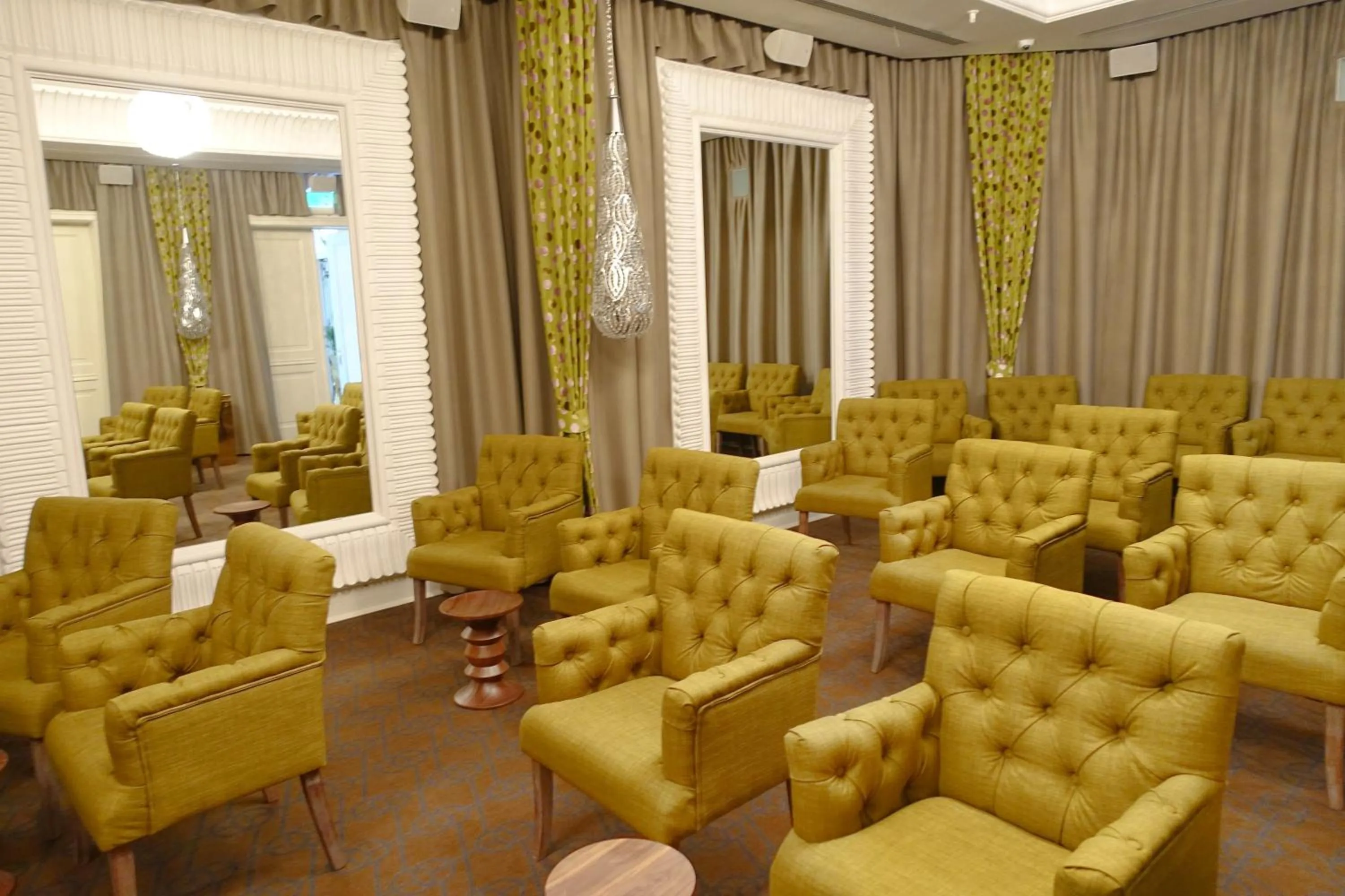 Communal lounge/ TV room in Aria Hotel Budapest by Library Hotel Collection