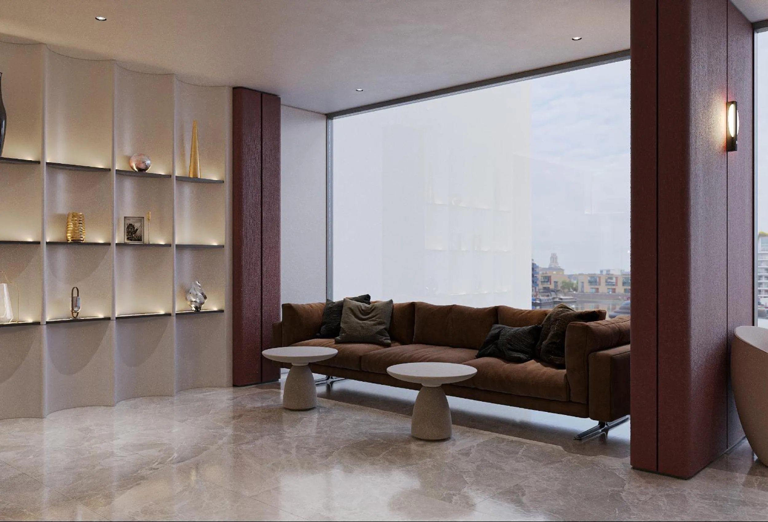 Seating area in The Concept Hotel HCMC- Premium