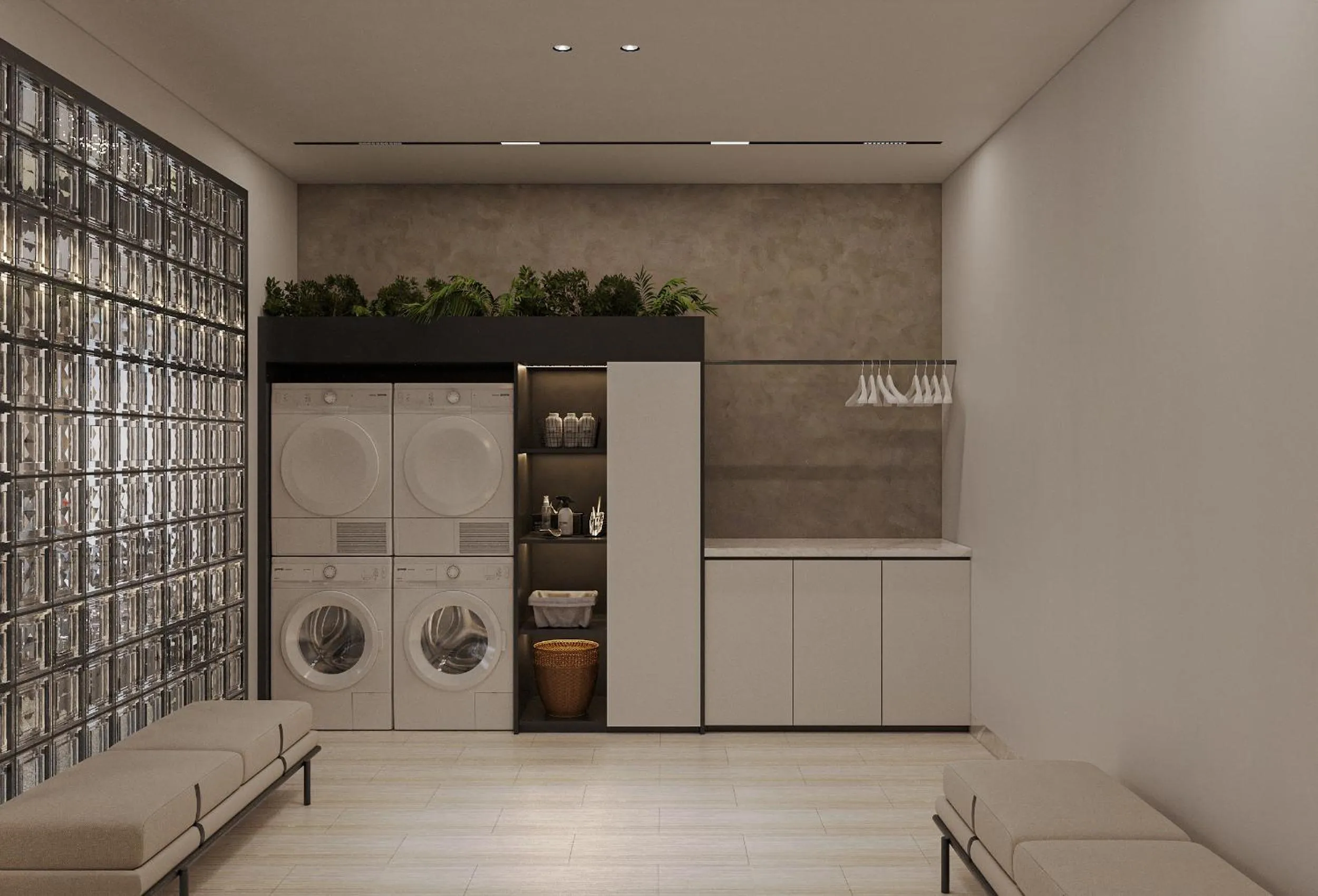 washing machine in The Concept Hotel HCMC- Premium