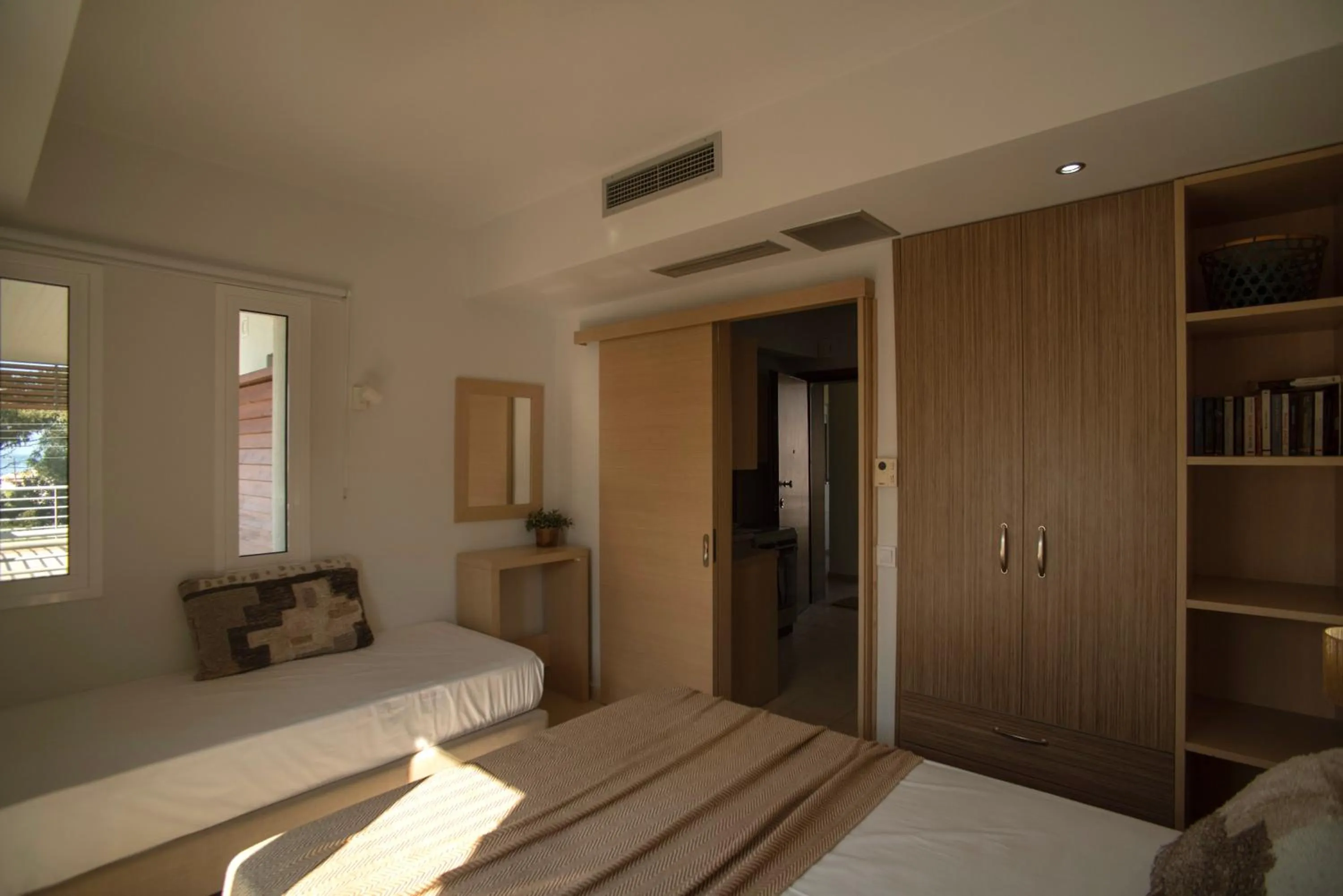 Bedroom, Bed in Kanali Homes