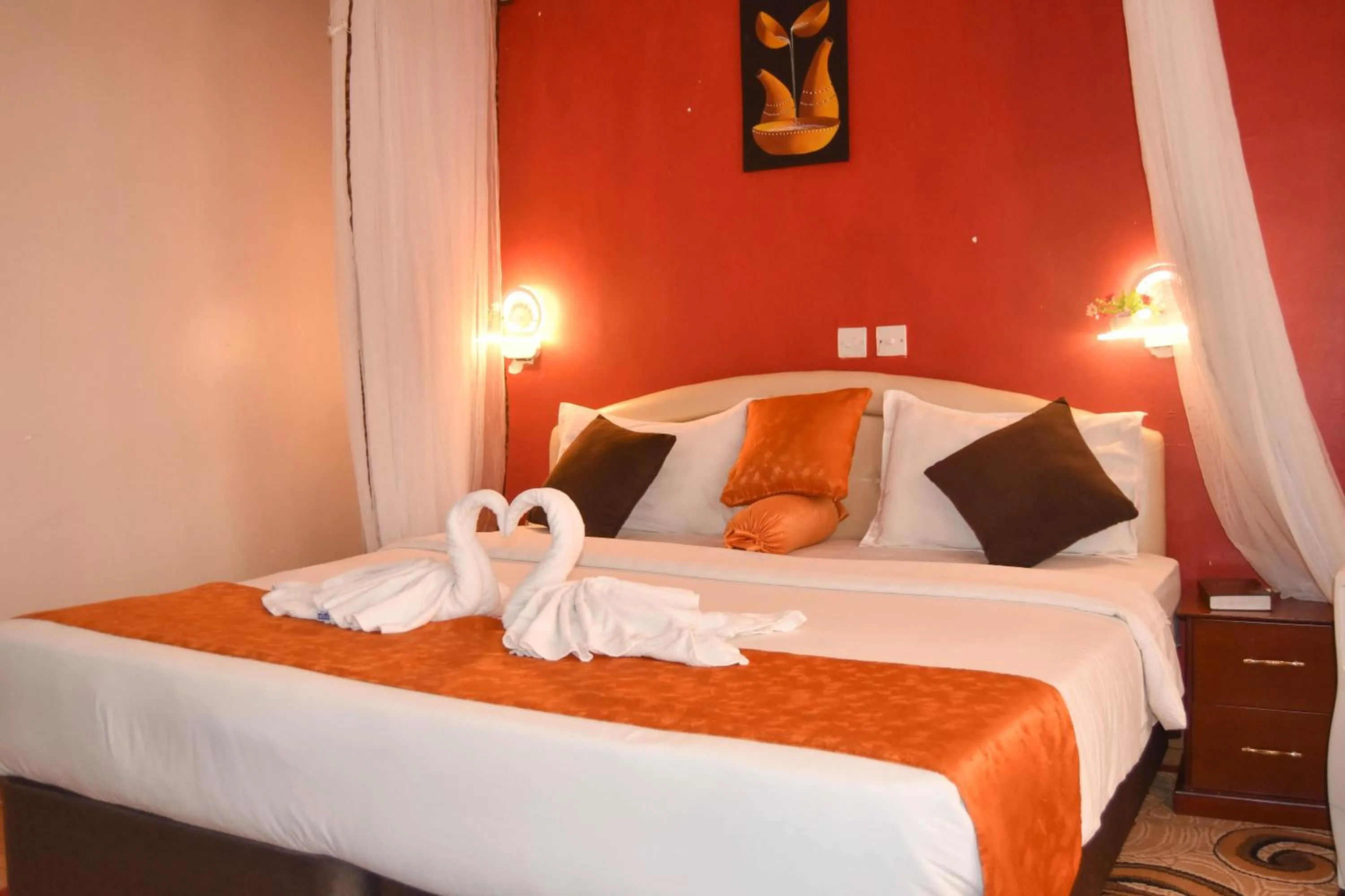 Bed in Sunstar Hotel Nairobi