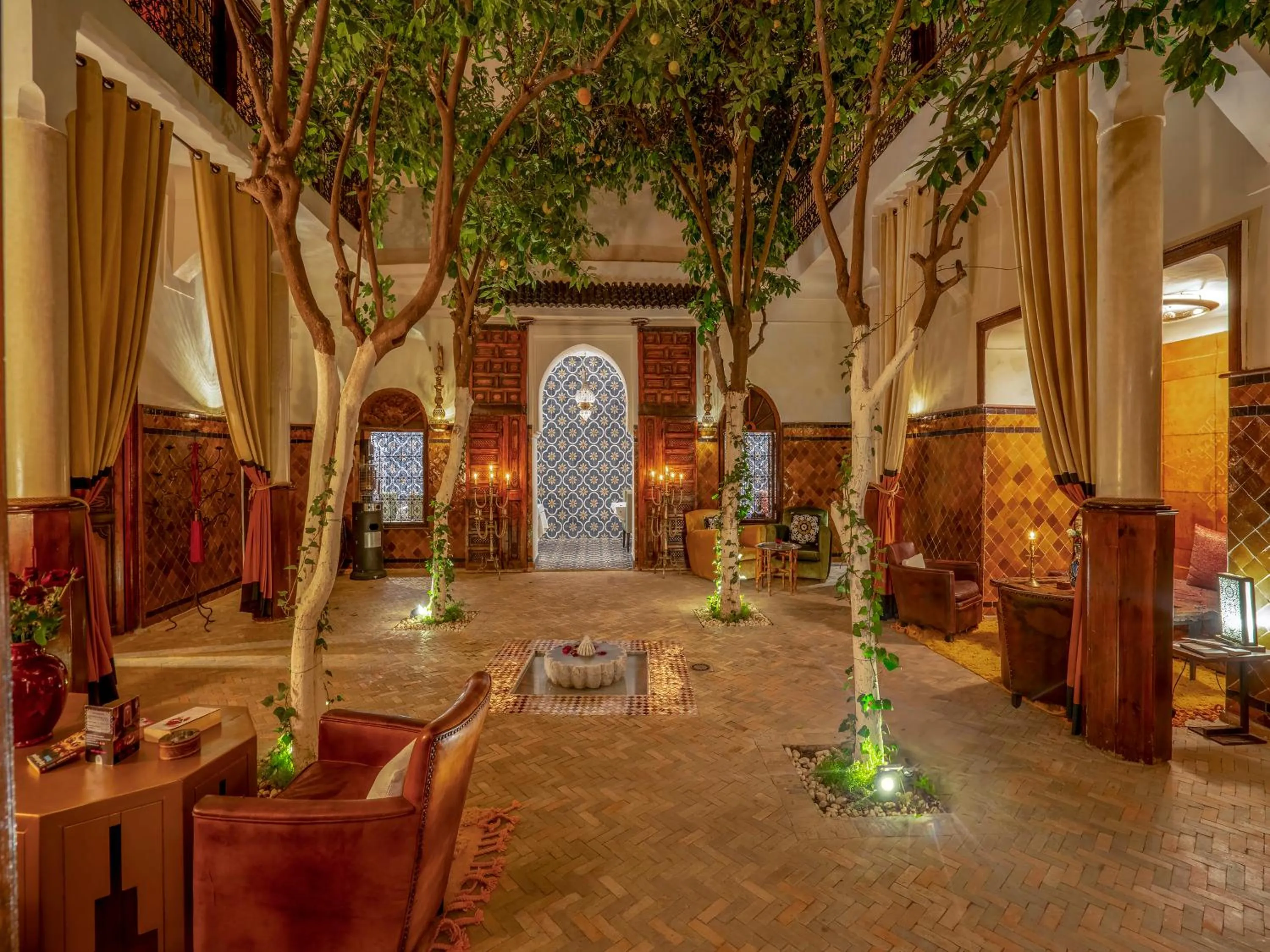 Living room in Riad Maialou & SPA