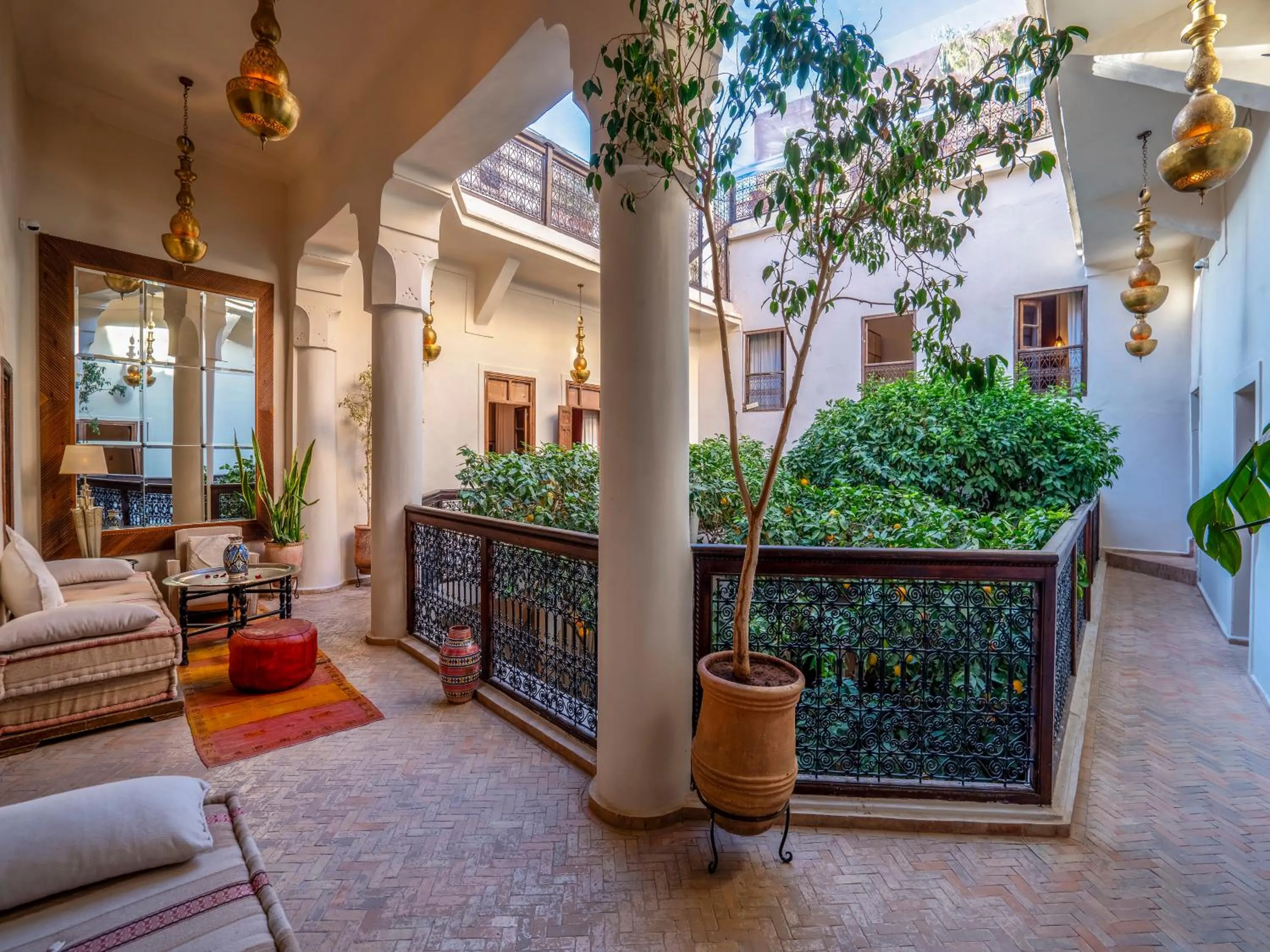 Garden in Riad Maialou & SPA