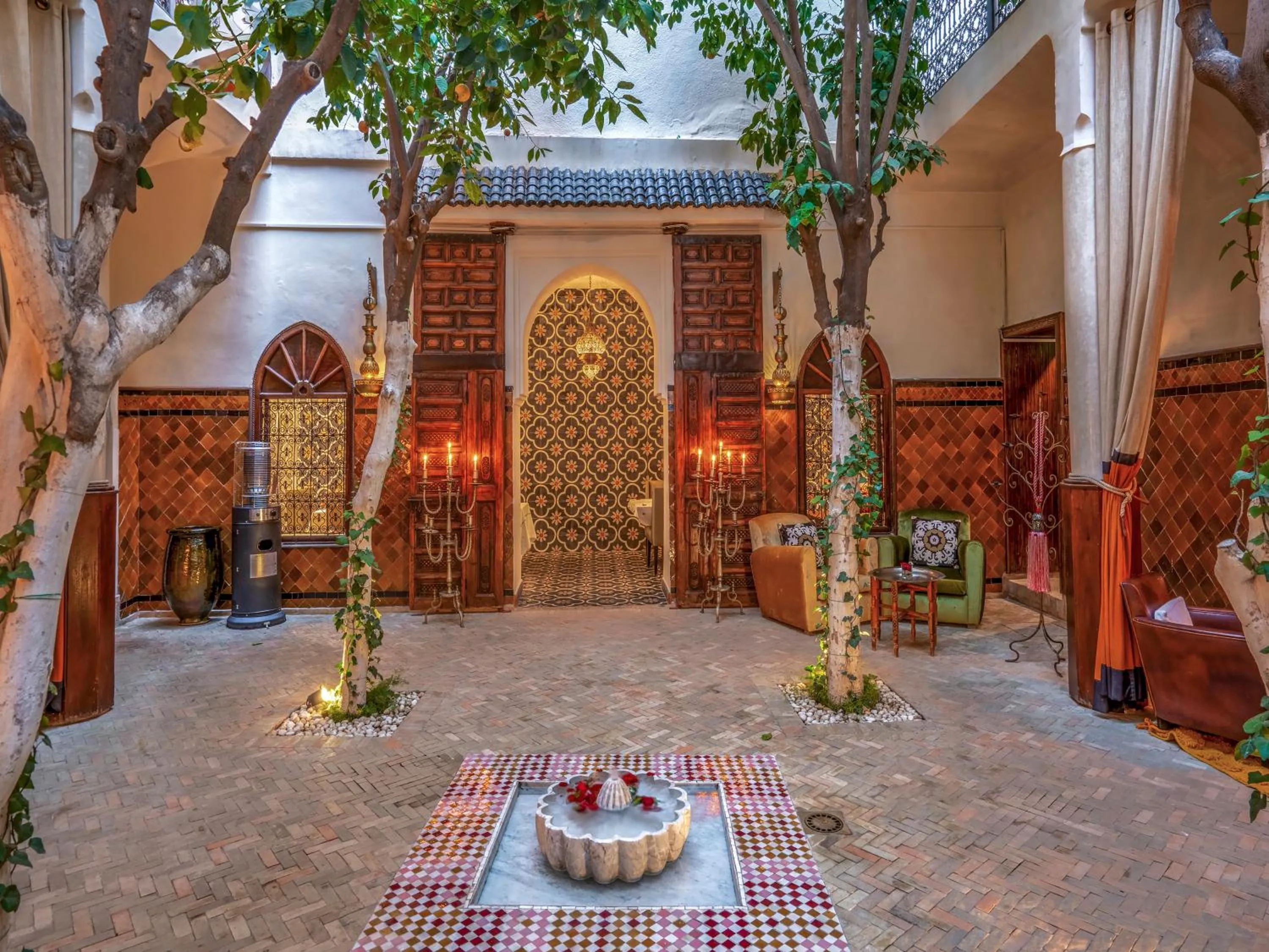 Patio in Riad Maialou & SPA