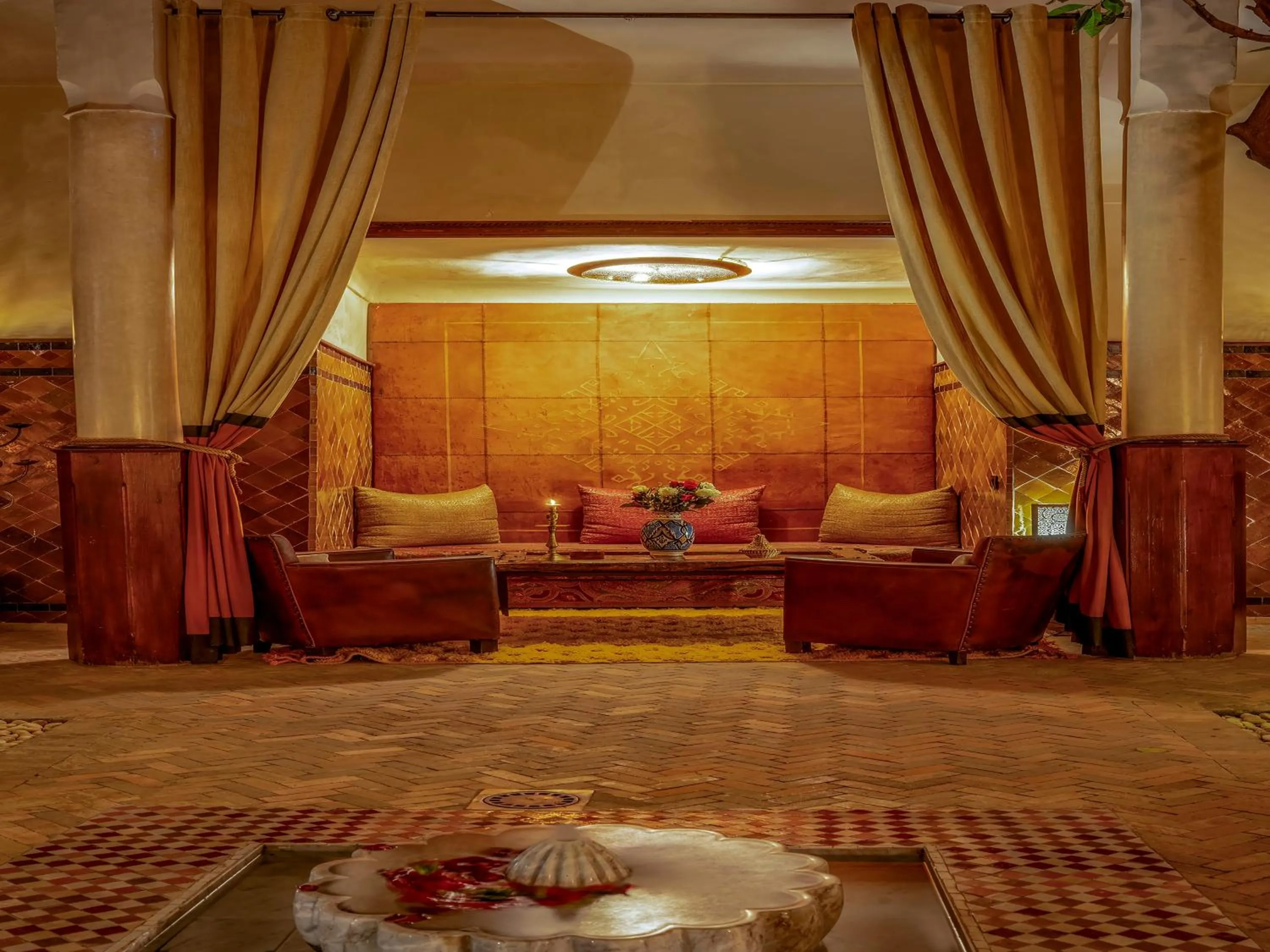 Living room in Riad Maialou & SPA