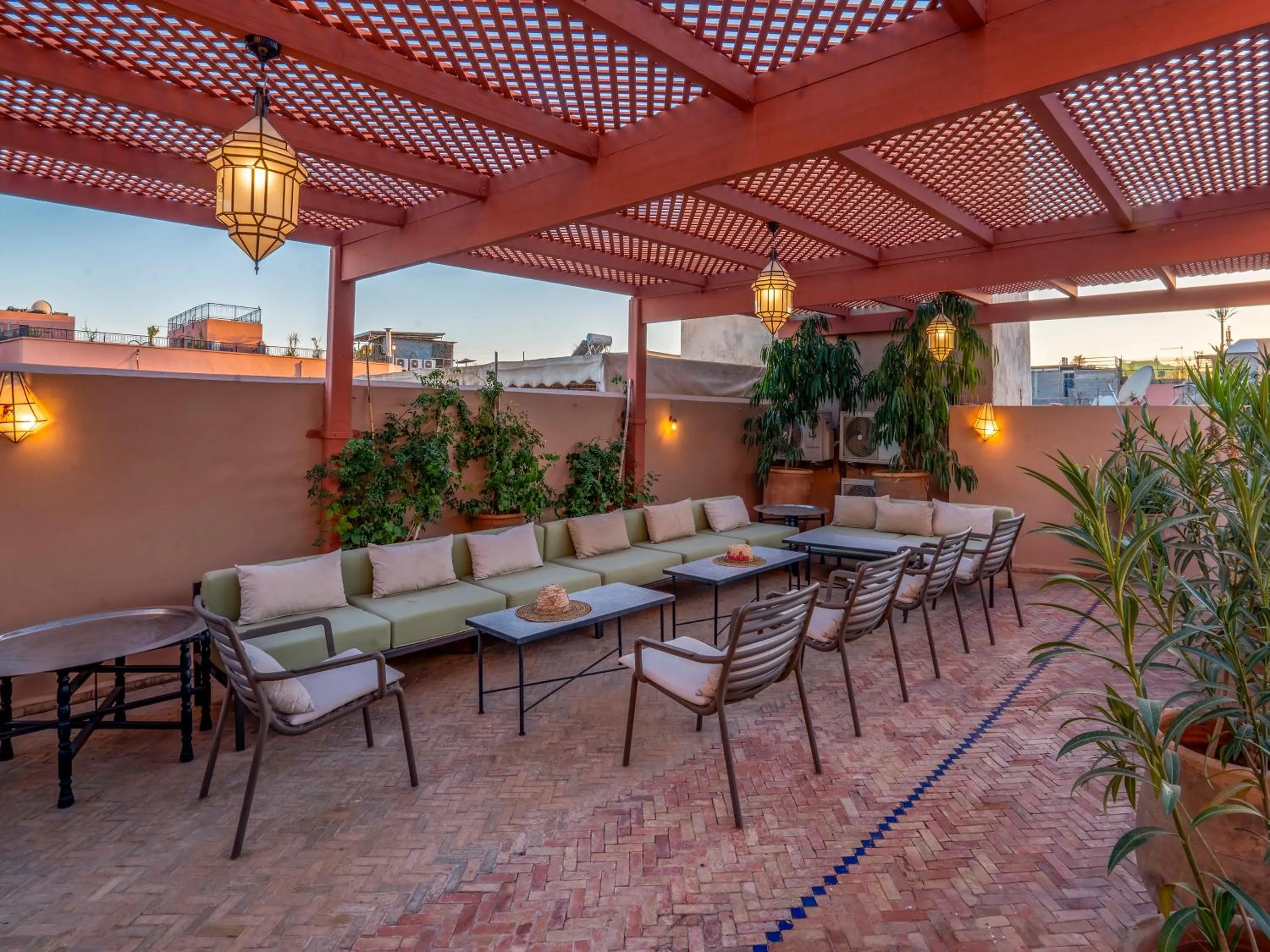 Patio in Riad Maialou & SPA