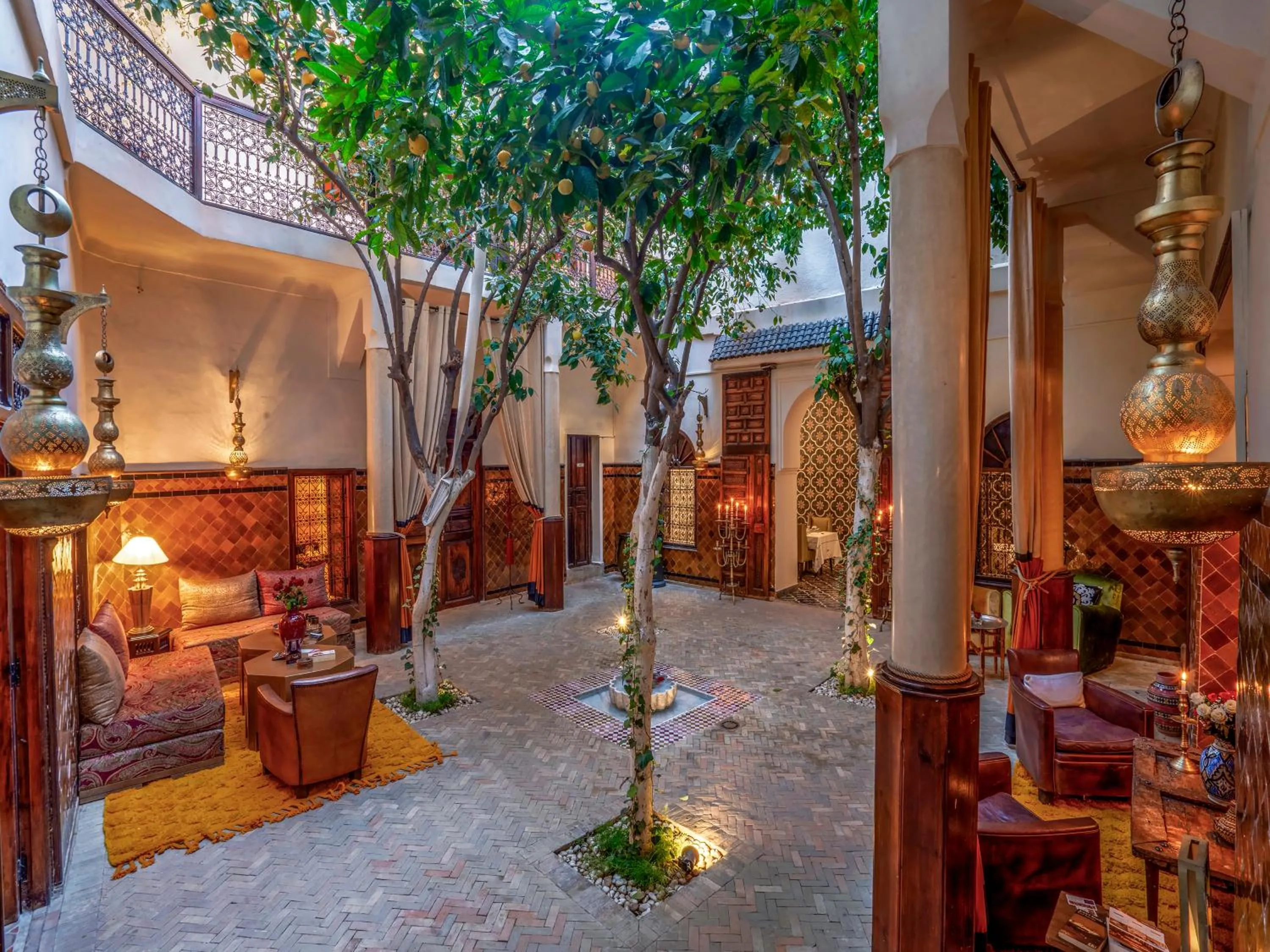 Patio in Riad Maialou & SPA