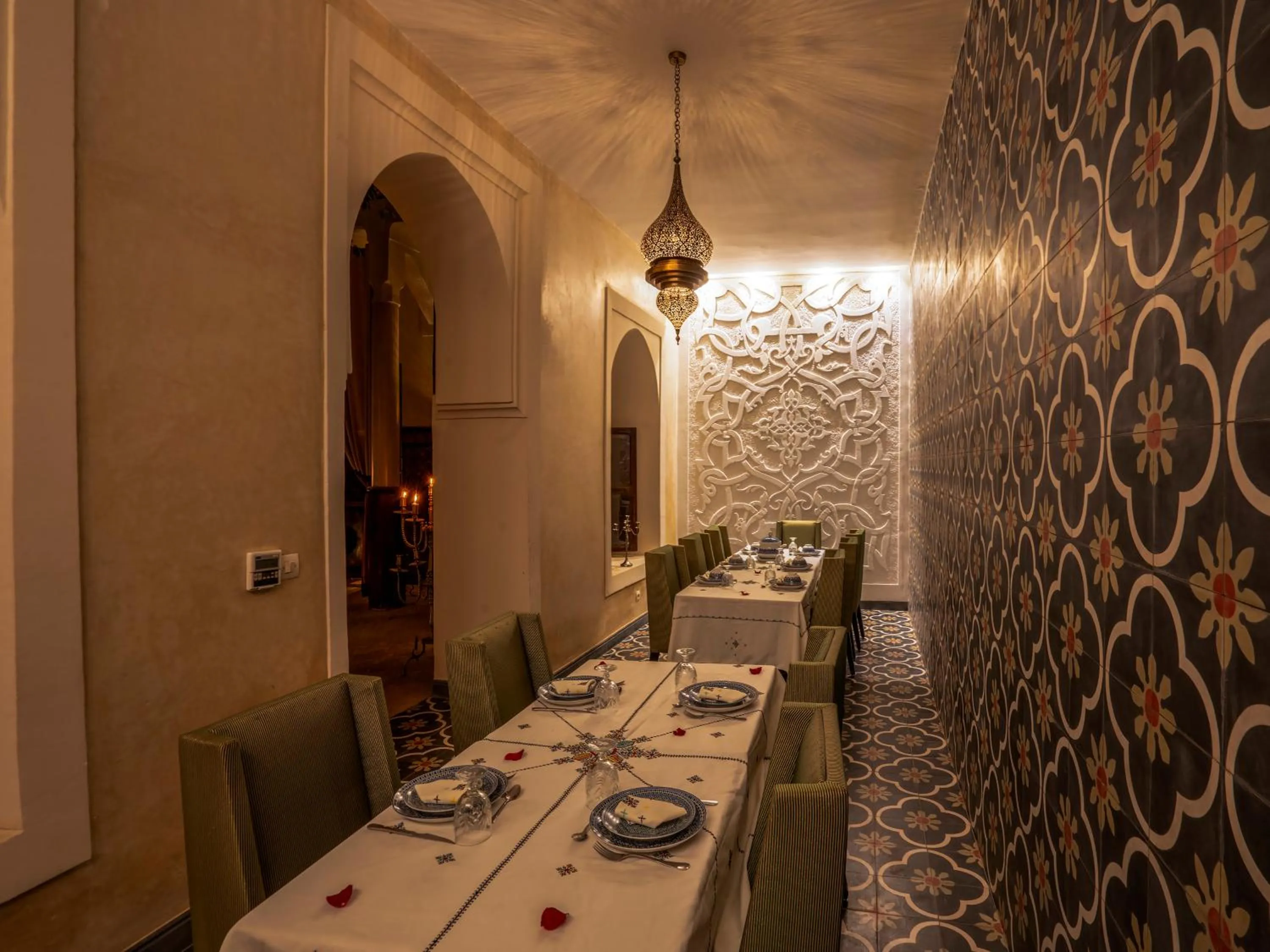 Food and drinks in Riad Maialou & SPA