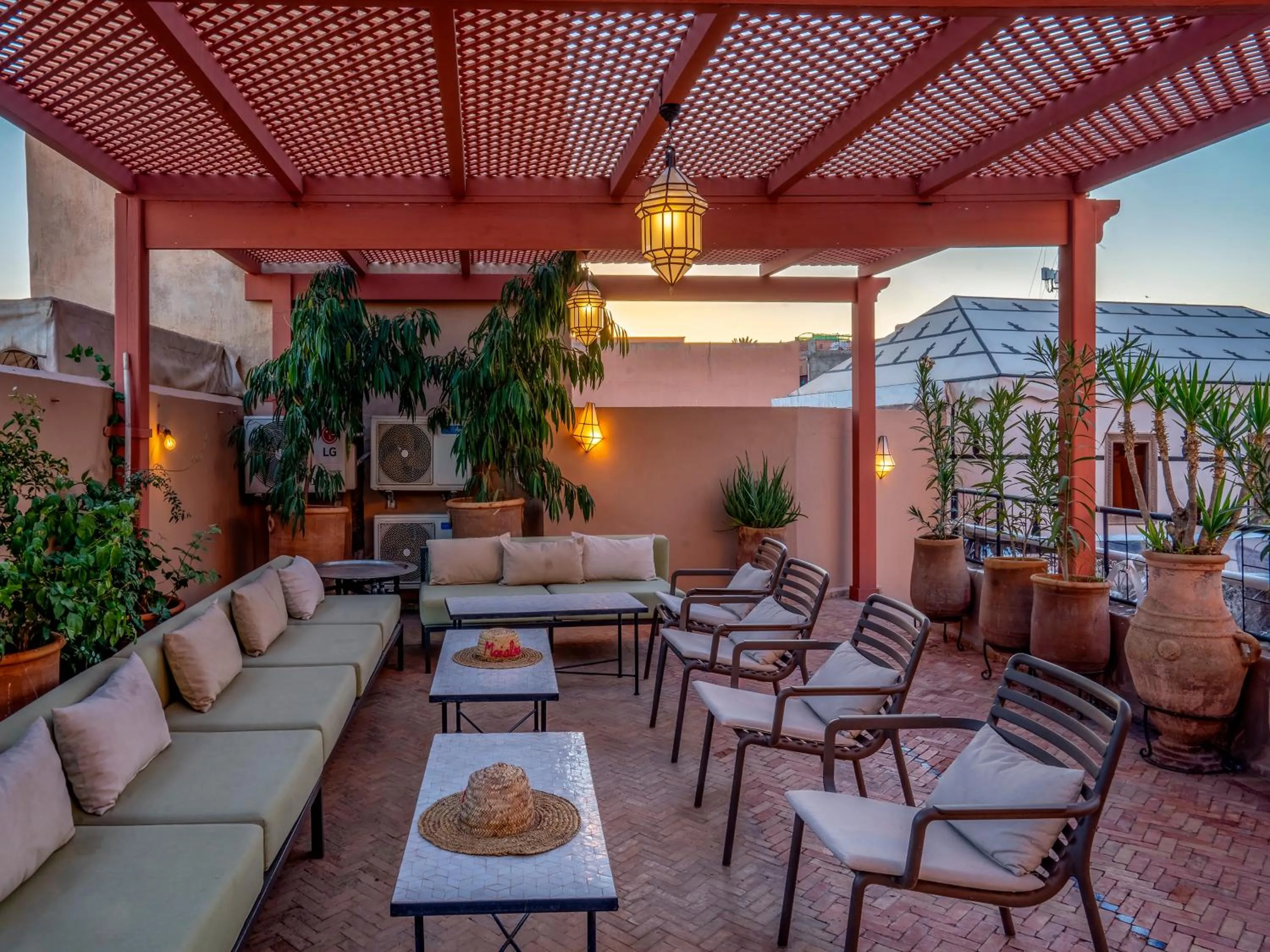 Patio in Riad Maialou & SPA