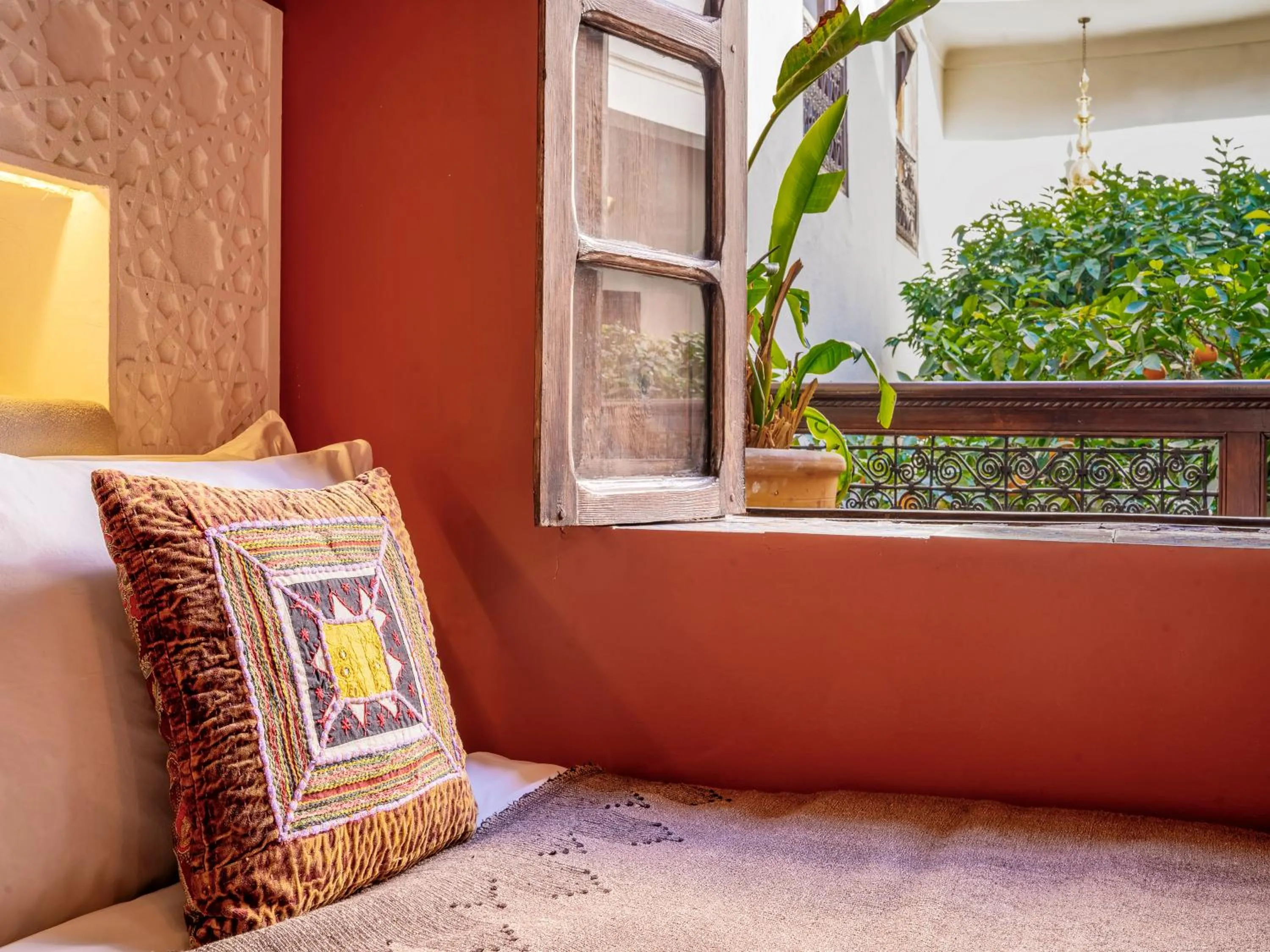 Garden view in Riad Maialou & SPA