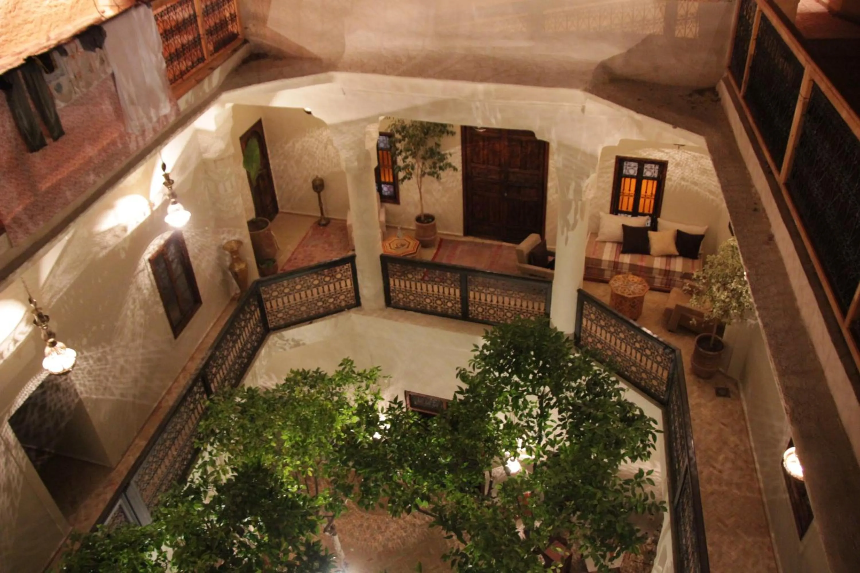Patio in Riad Maialou & SPA