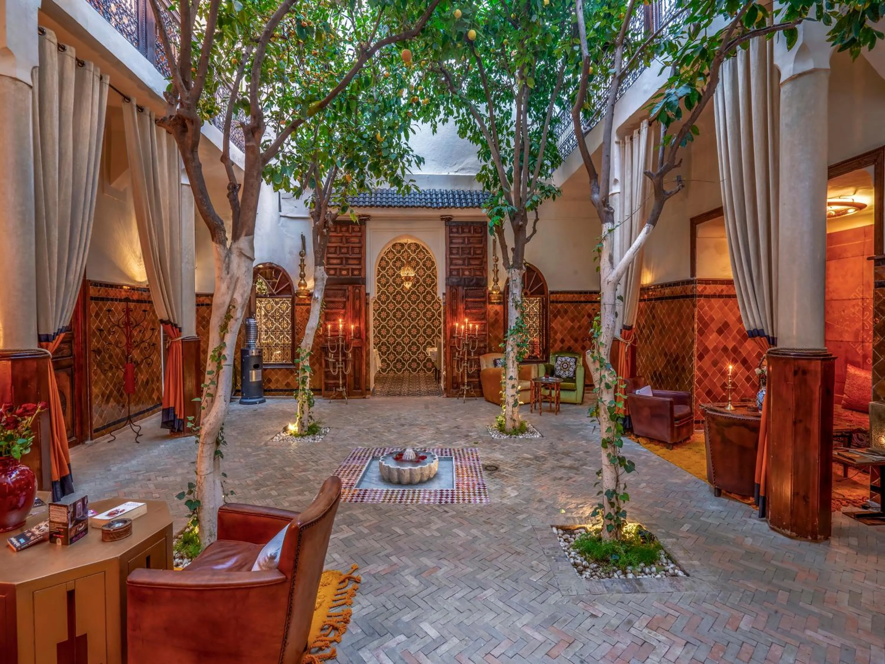 Garden view in Riad Maialou & SPA