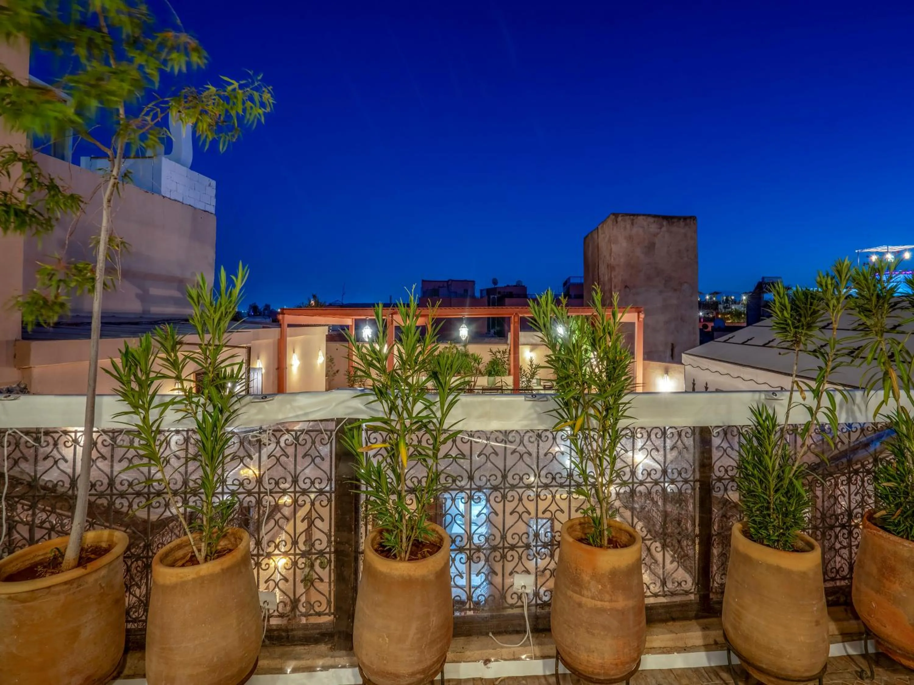 Garden view in Riad Maialou & SPA