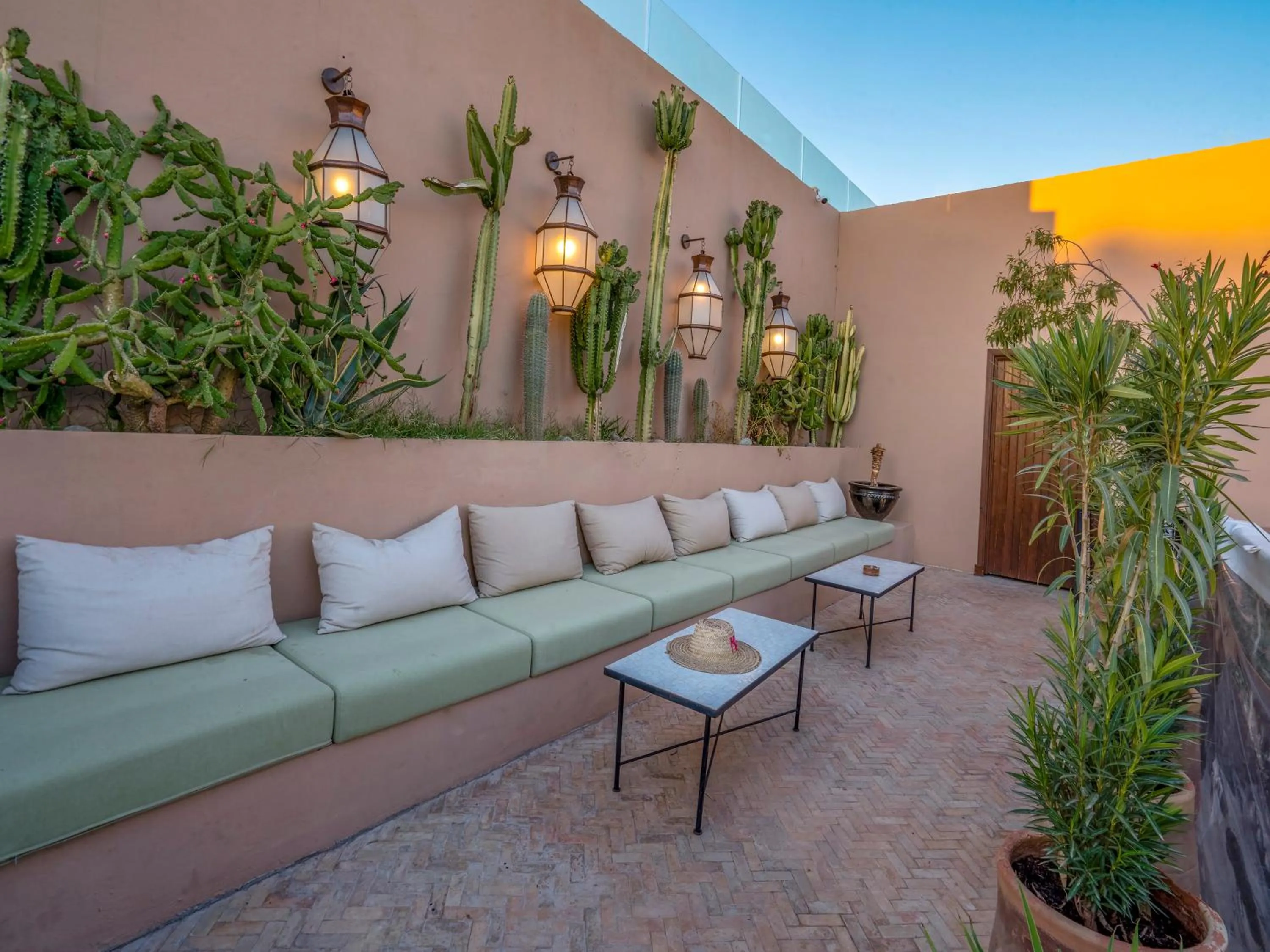 Patio in Riad Maialou & SPA