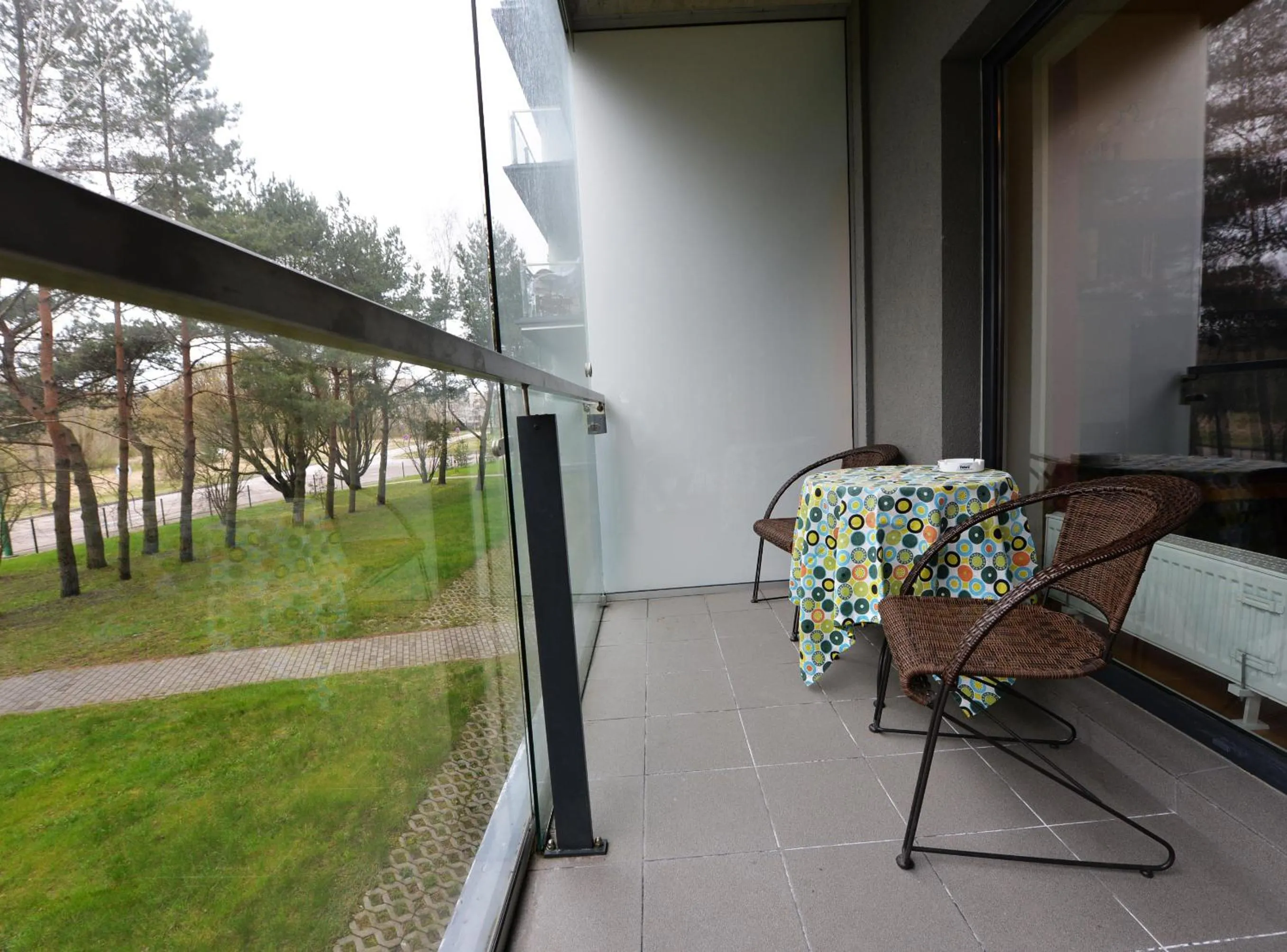 Balcony/Terrace in Apartamentai Nr.24
