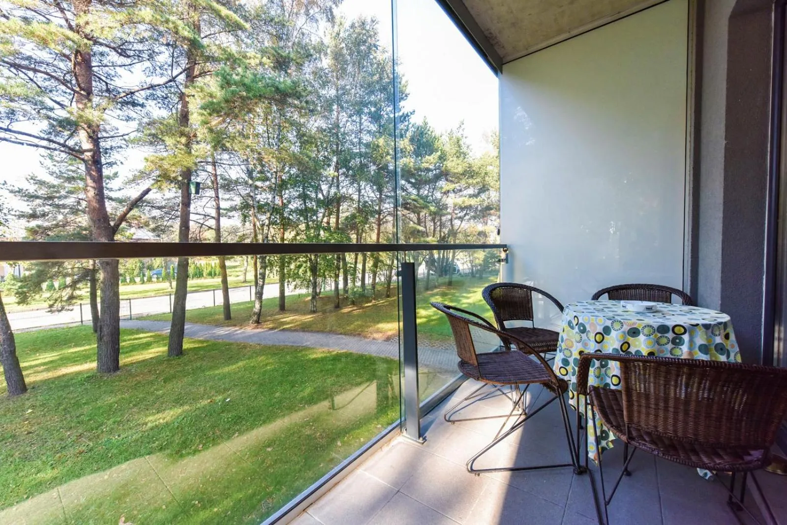 Patio in Apartamentai Nr.24