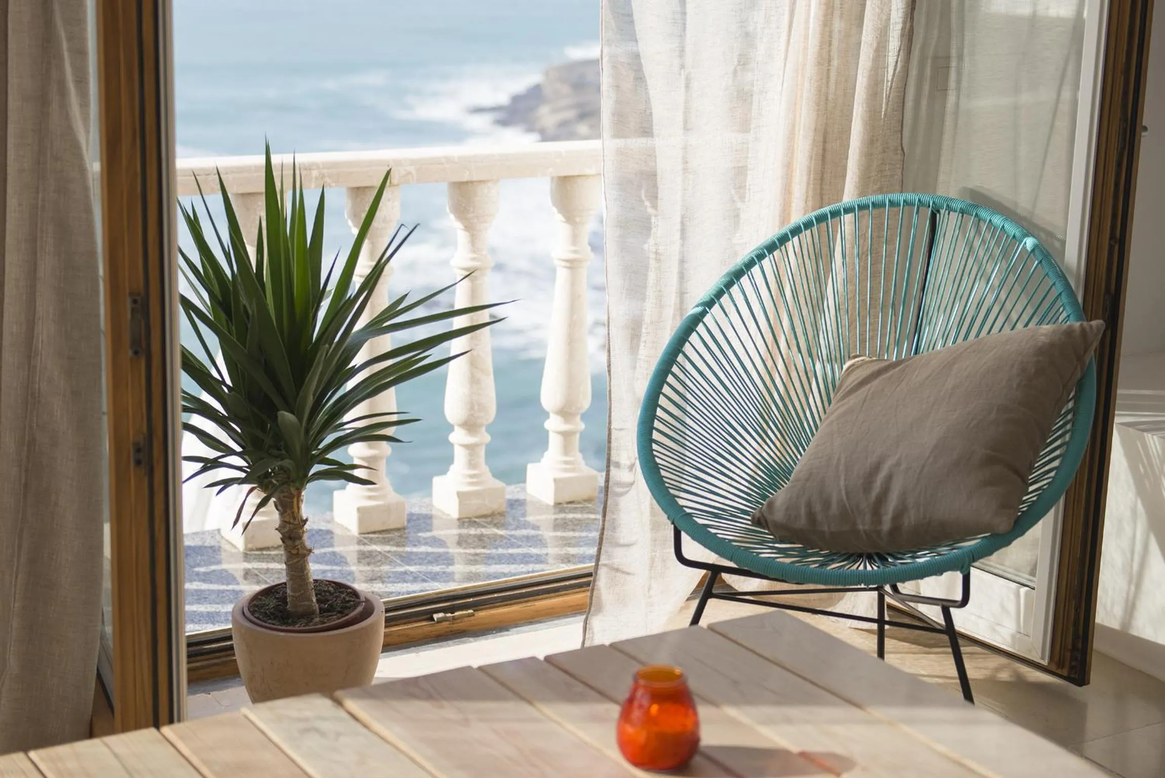 Living room in Laneez Ericeira Surf House