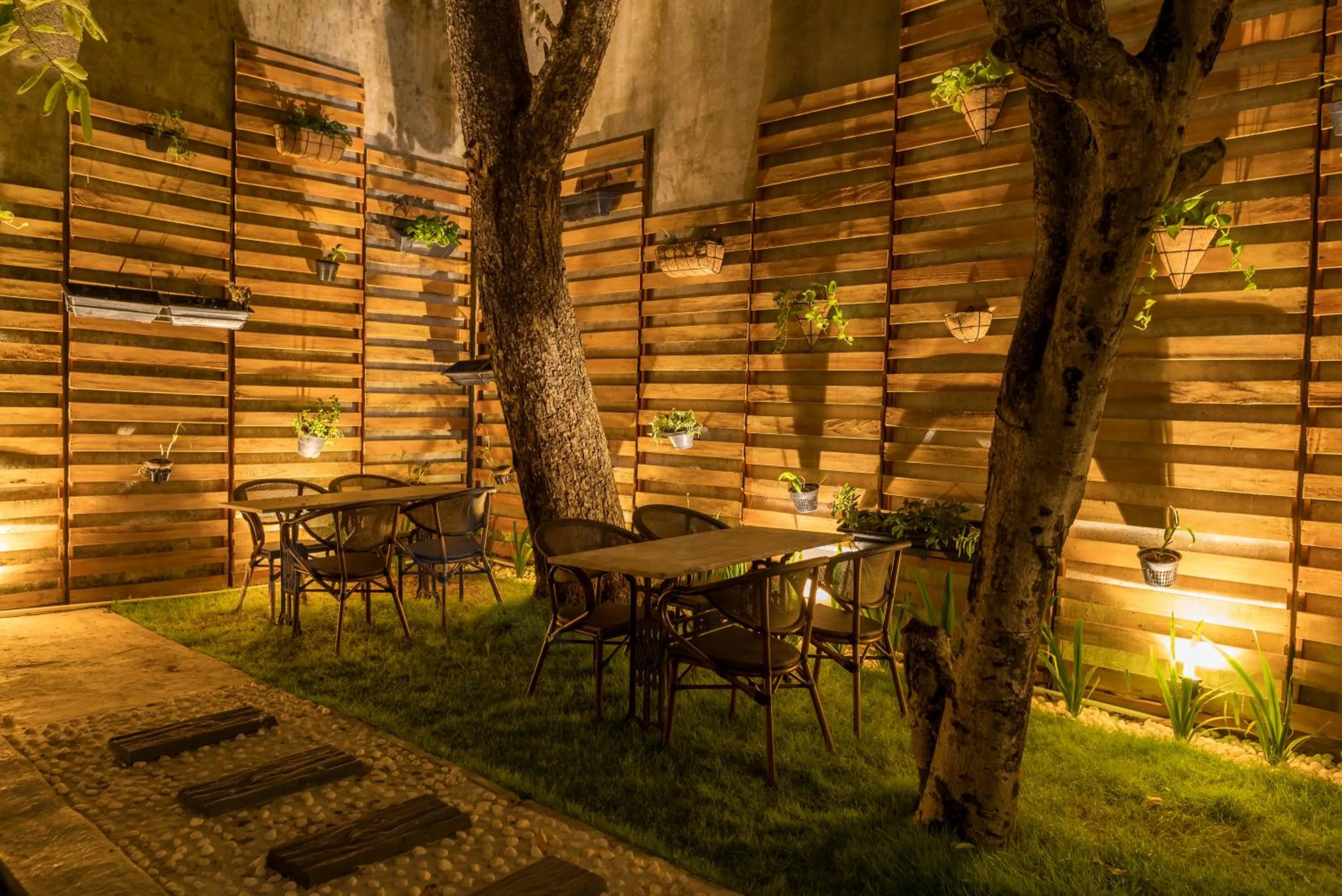 Patio in La Maison de Colombo