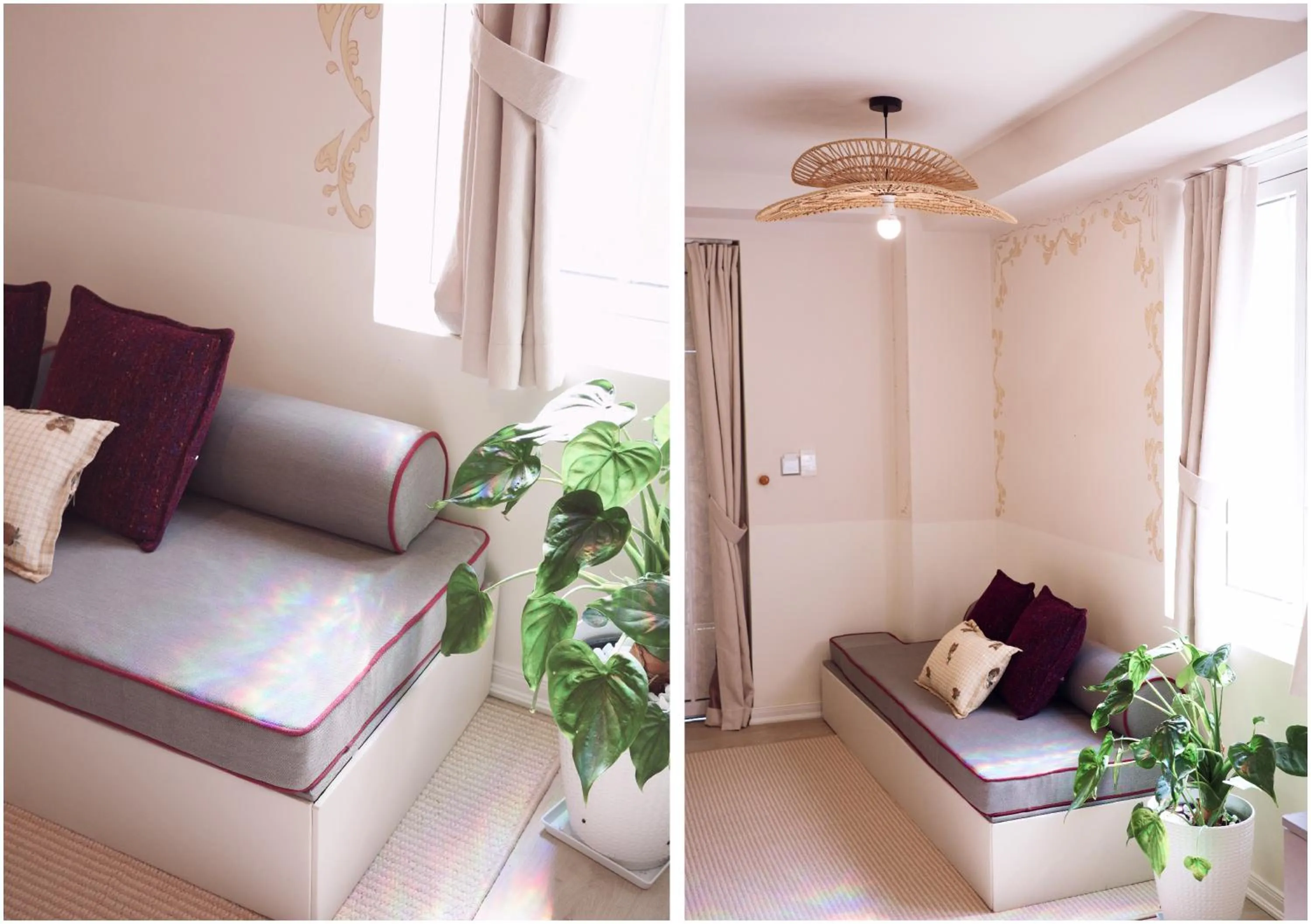 furniture, Bed in Le Macaron Garden Stay - City Boutique Hotel Da Lat