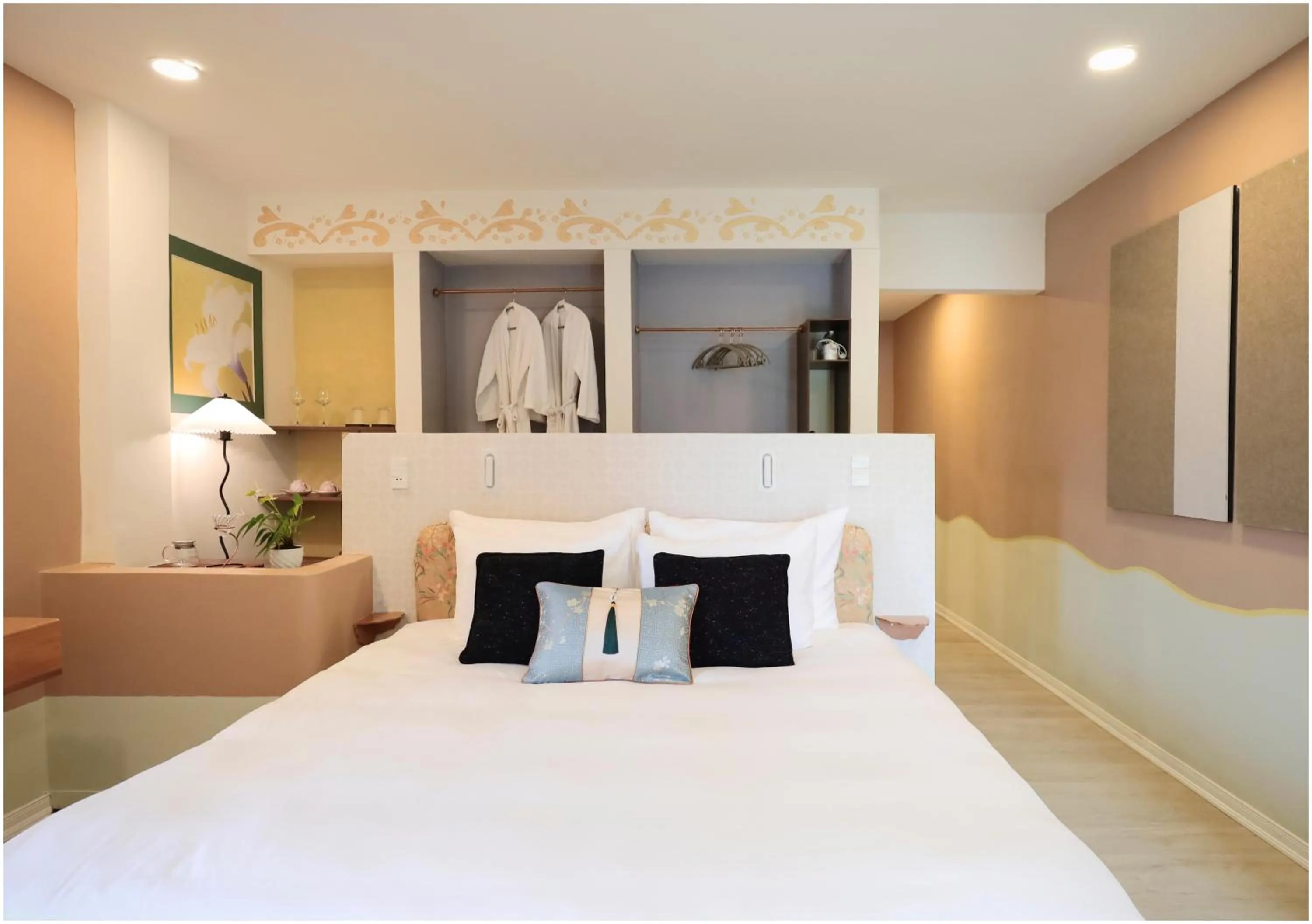 Bed in Le Macaron Garden Stay - City Boutique Hotel Da Lat