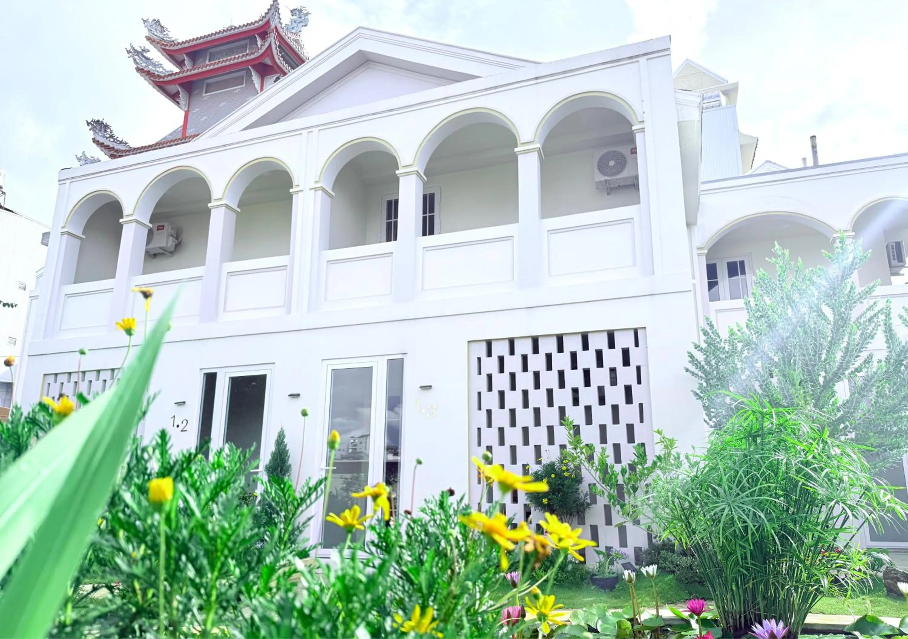 Property building in Le Macaron Garden Stay - City Boutique Hotel Da Lat