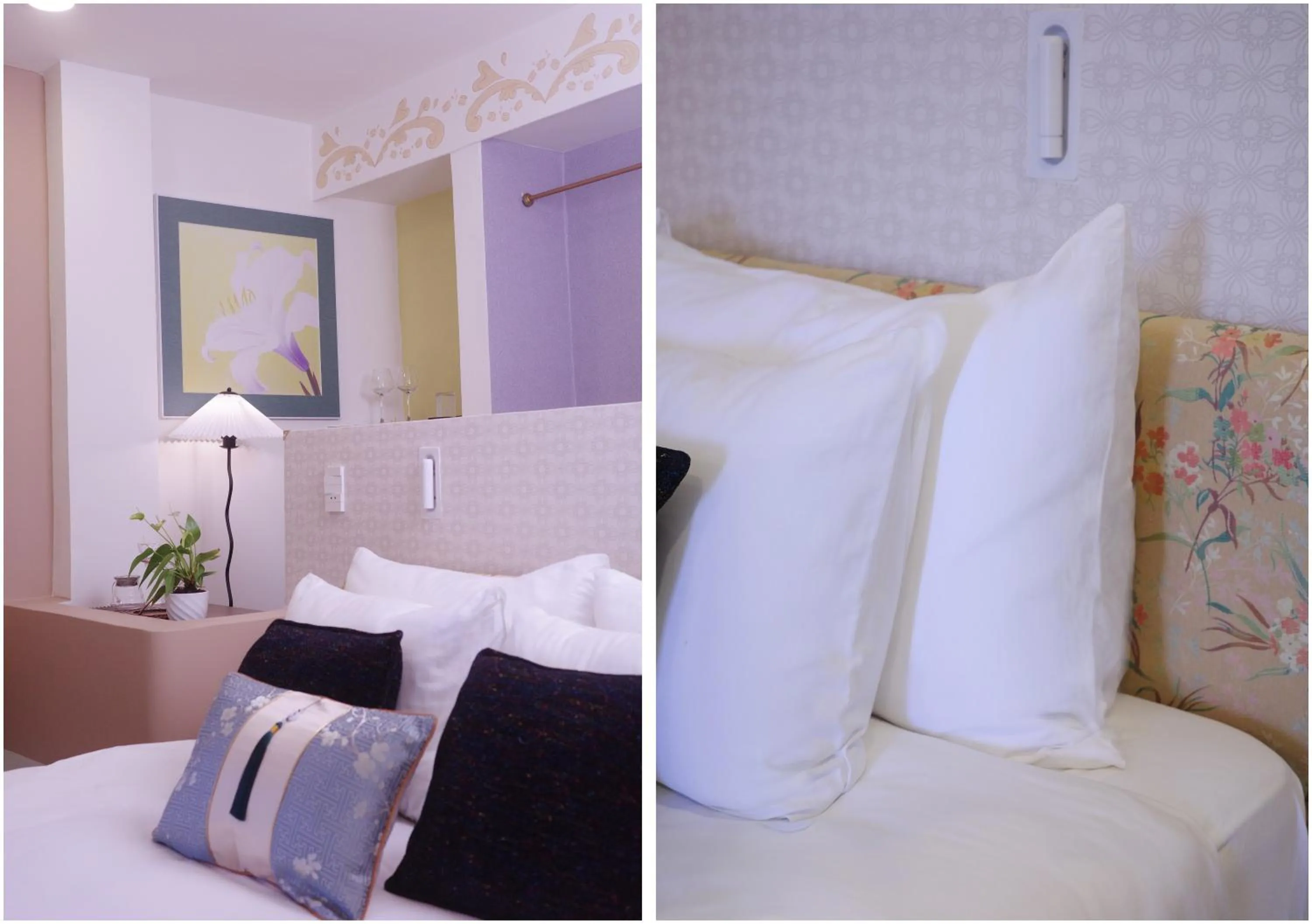 furniture, Bed in Le Macaron Garden Stay - City Boutique Hotel Da Lat